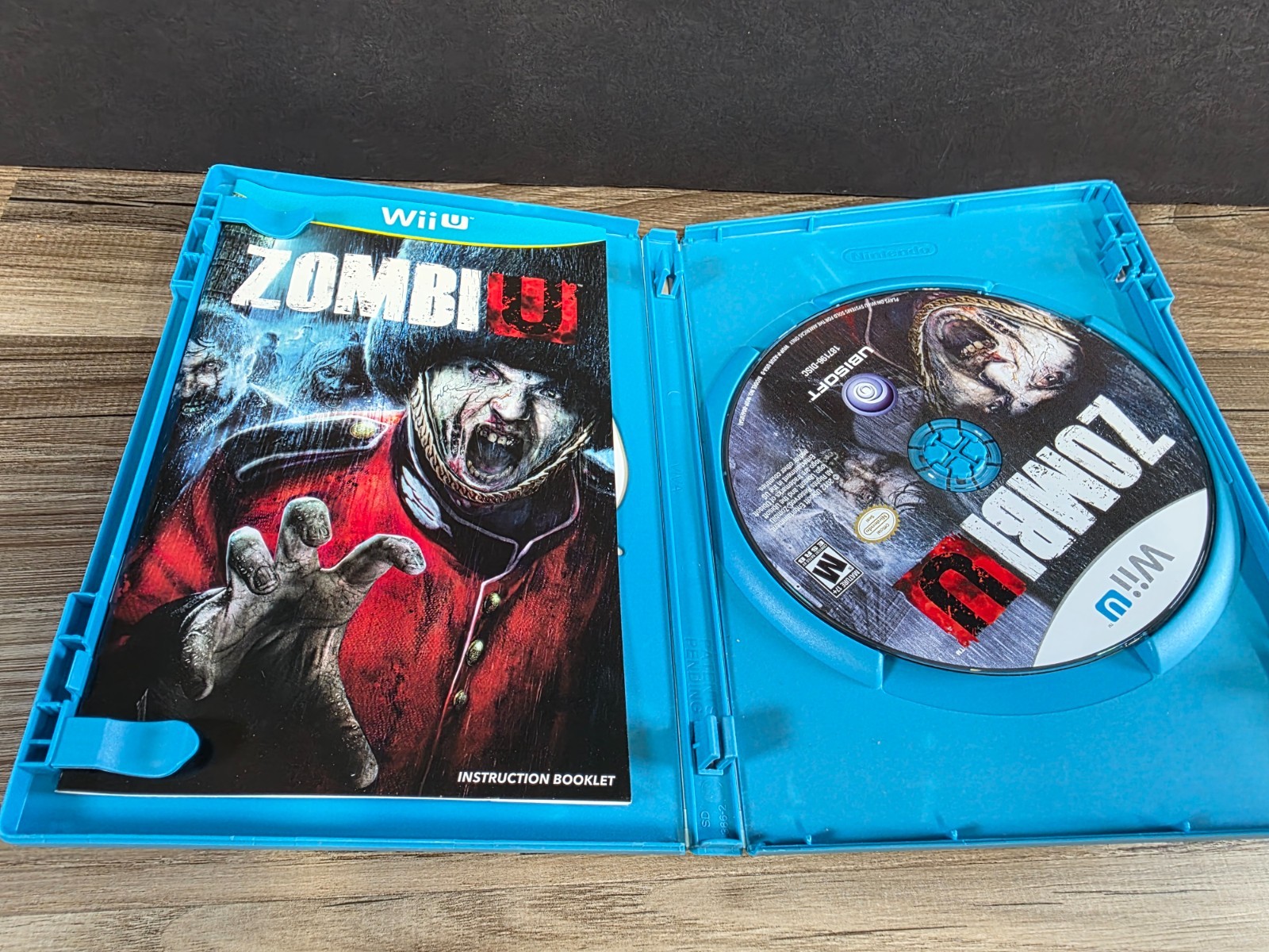 ZombiU (Nintendo Wii U, 2012) Tested And Working Complete In Box RATED M ZOMBIE
