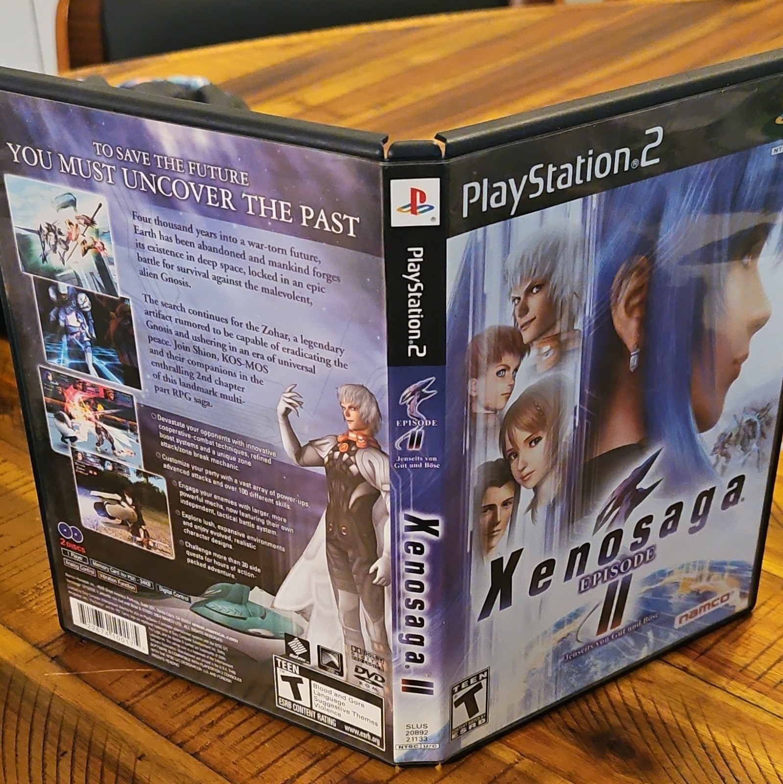 Xenosaga: Episode II Sony PlayStation 2 Complete in Box (CIB)
