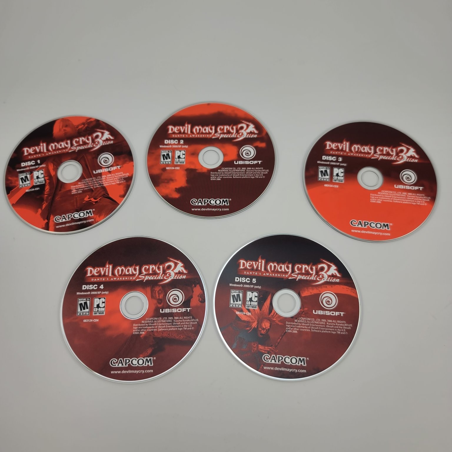 Devil May Cry 3 Dante’s Awakening Special Edition PC CD-ROM Video Game