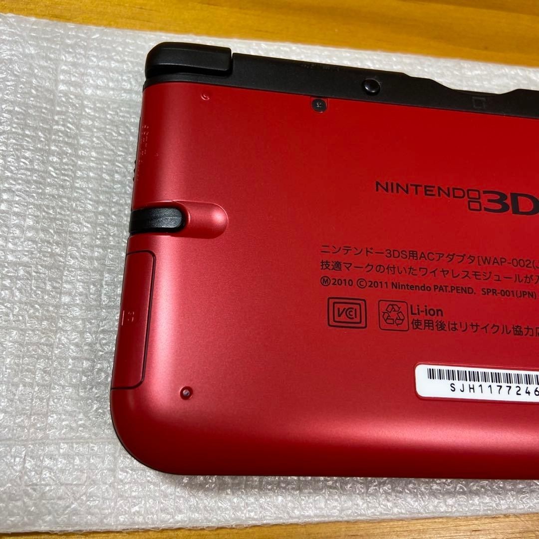 Nintendo 3DSLL Console, Red x Black 5838 From Japan