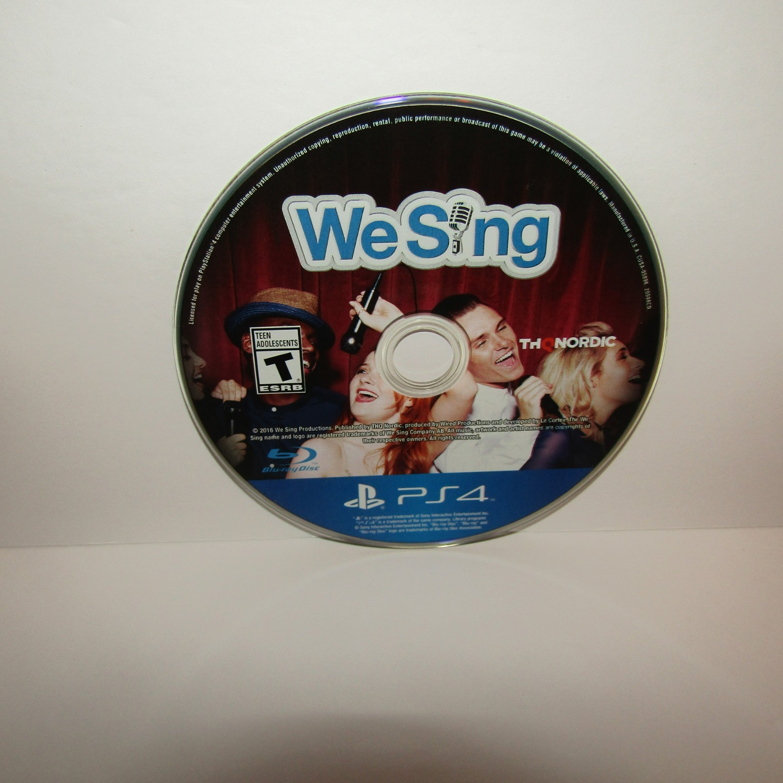 We Sing Sony PlayStation 4 PS4 Video Game Disc Only in Generic Case