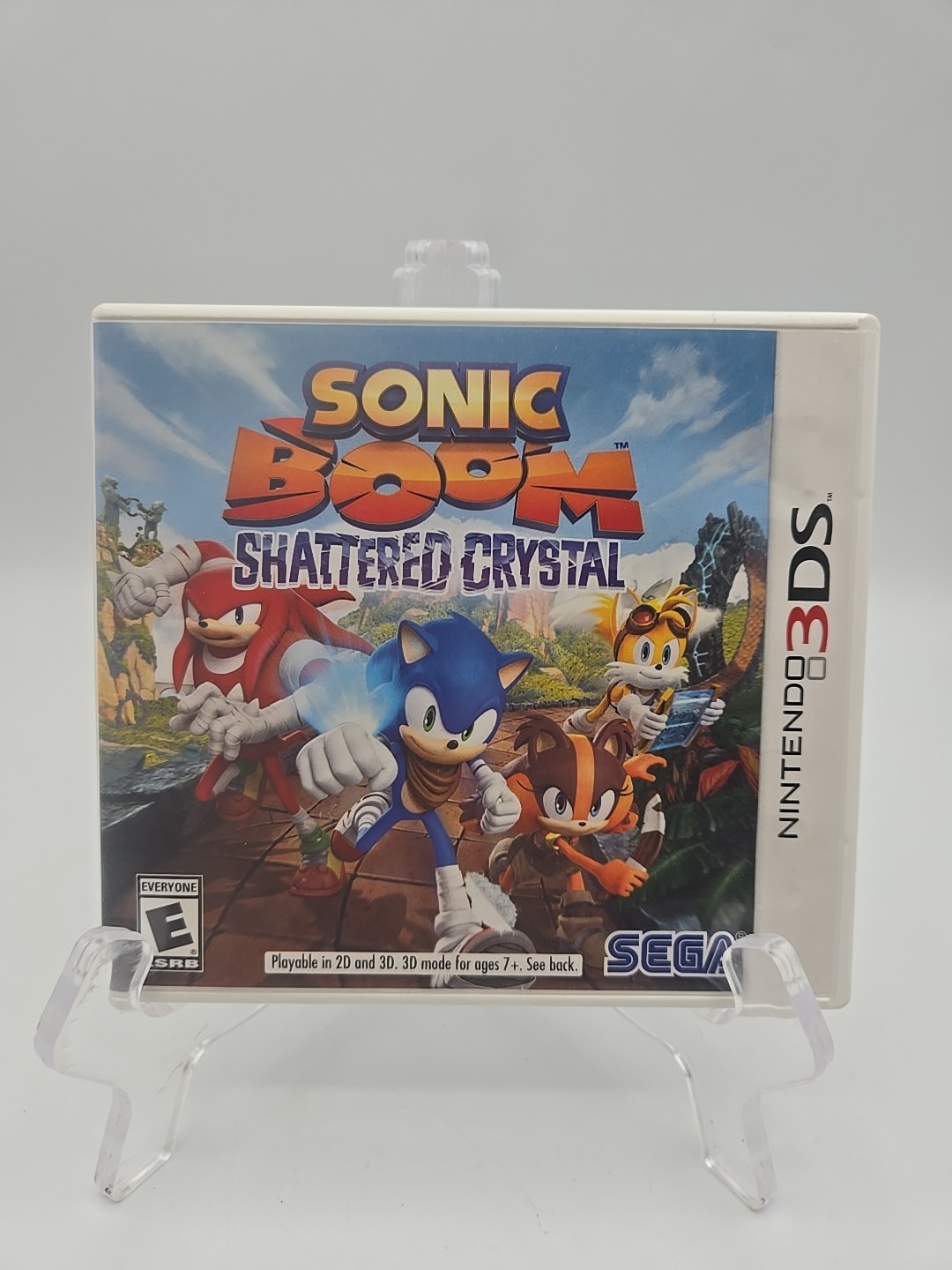 Sonic Boom Shattered Crystal (Nintendo 3DS, 2014) No Manual Tested
