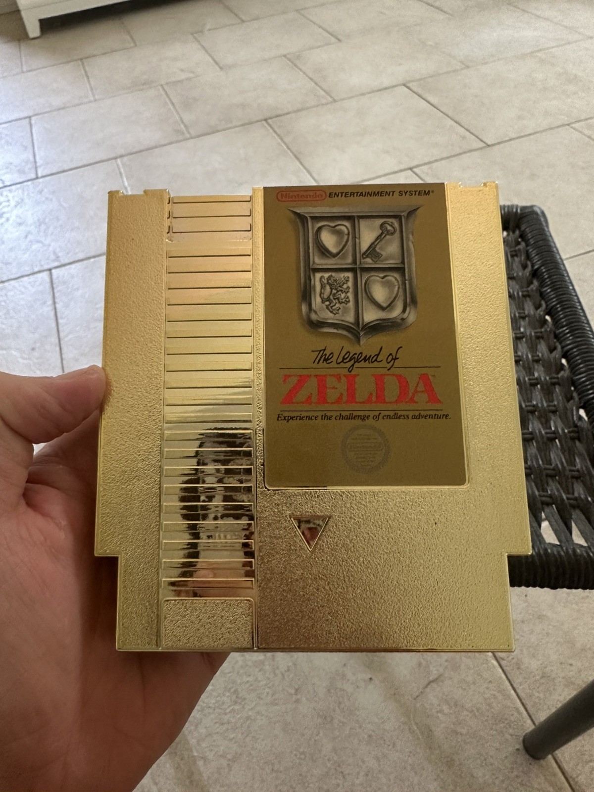 NES Nintendo Legend of Zelda Cartridge w/ Box & Instructions