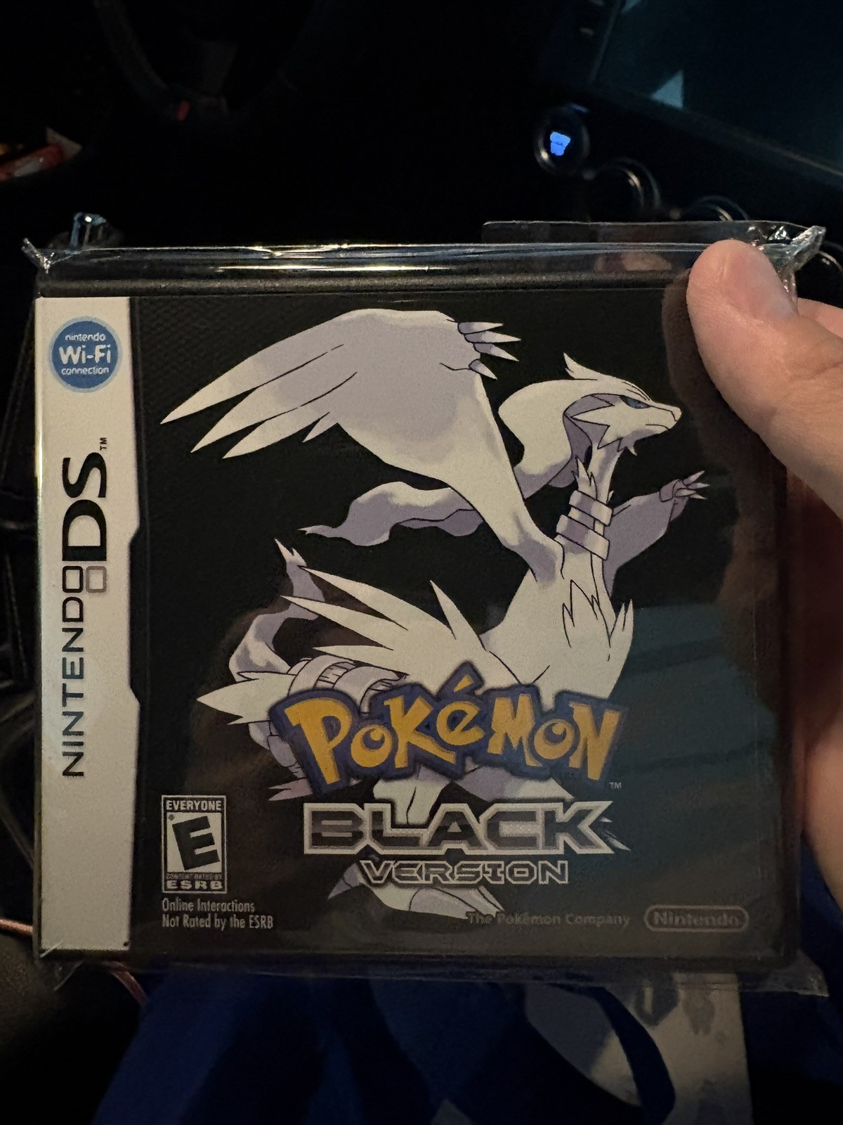 Pokemon Black Nintendo DS w/ Case CIB (SD CARD GAME)