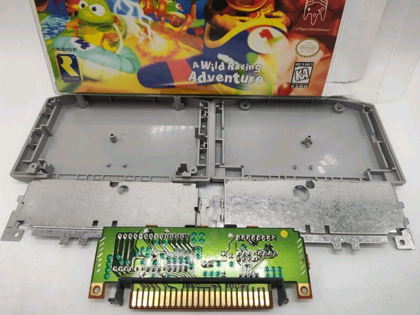 Diddy Kong Racing – (N64, 1997) *VGC w/ Manual + Case Protector* Tested! READ!!!