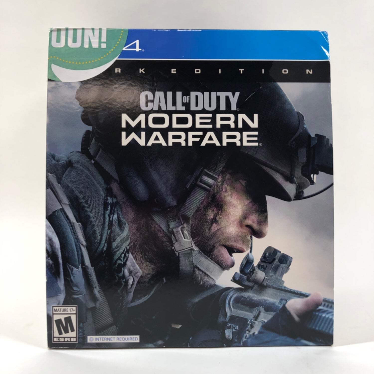 Call of Duty: Modern Warfare [Dark Edition] (Sony PlayStation 4, 2019) No Game