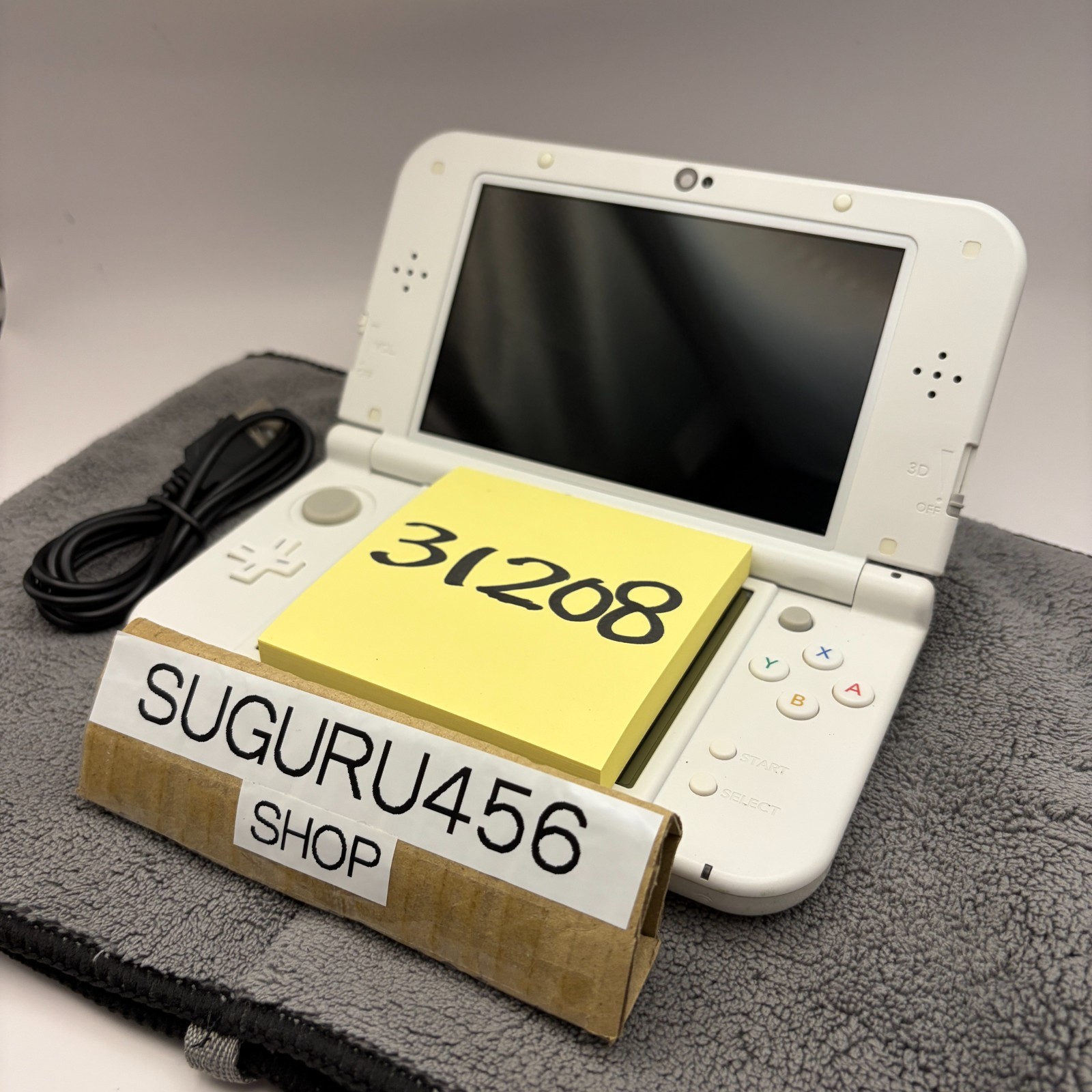 【Excellent5】Nintendo NEW 3DS LL XL Pearl White System Used Game Console From JP