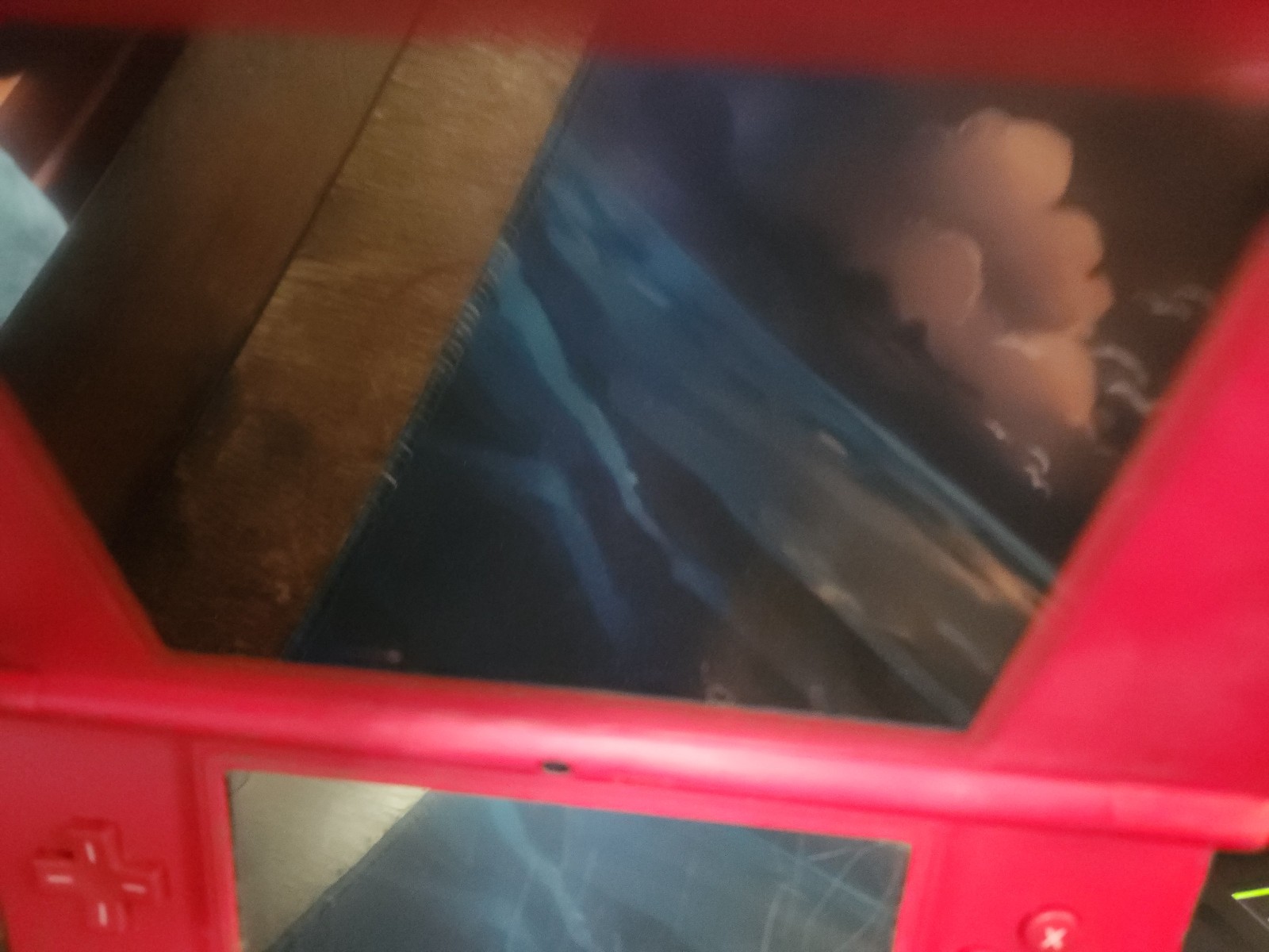 NINTENDO DSi XL 25th ANNIVERSARY SUPER MARIO BROS. RED HANDHELD CONSOLE Works