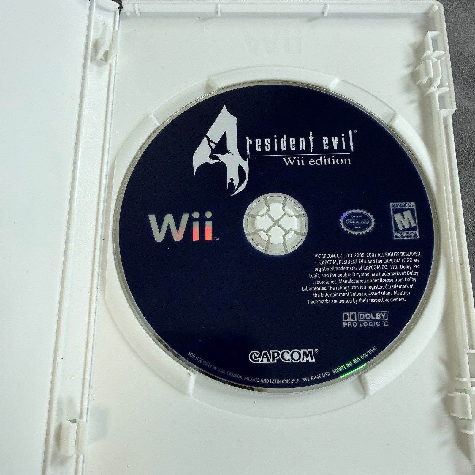 Resident Evil 4 Nintendo Wii Edition (2007) – Tested Working No Manual