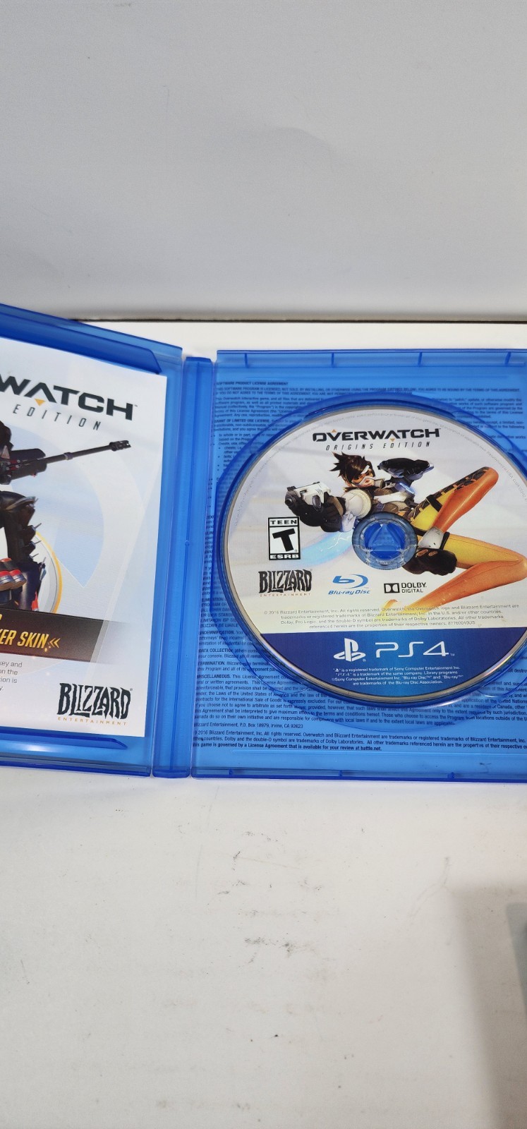 Noire Widowmaker Insert Overwatch: Origins Edition (Ps4)(2016) Code Expired