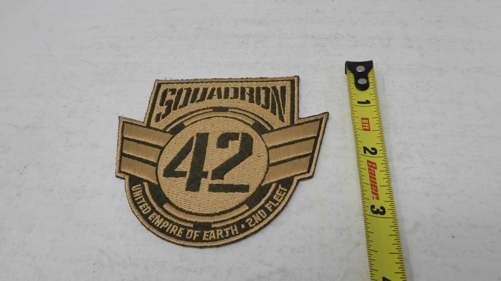 Squadron 42 Embroidered Patch Star Citizen RSI UEES Stanton