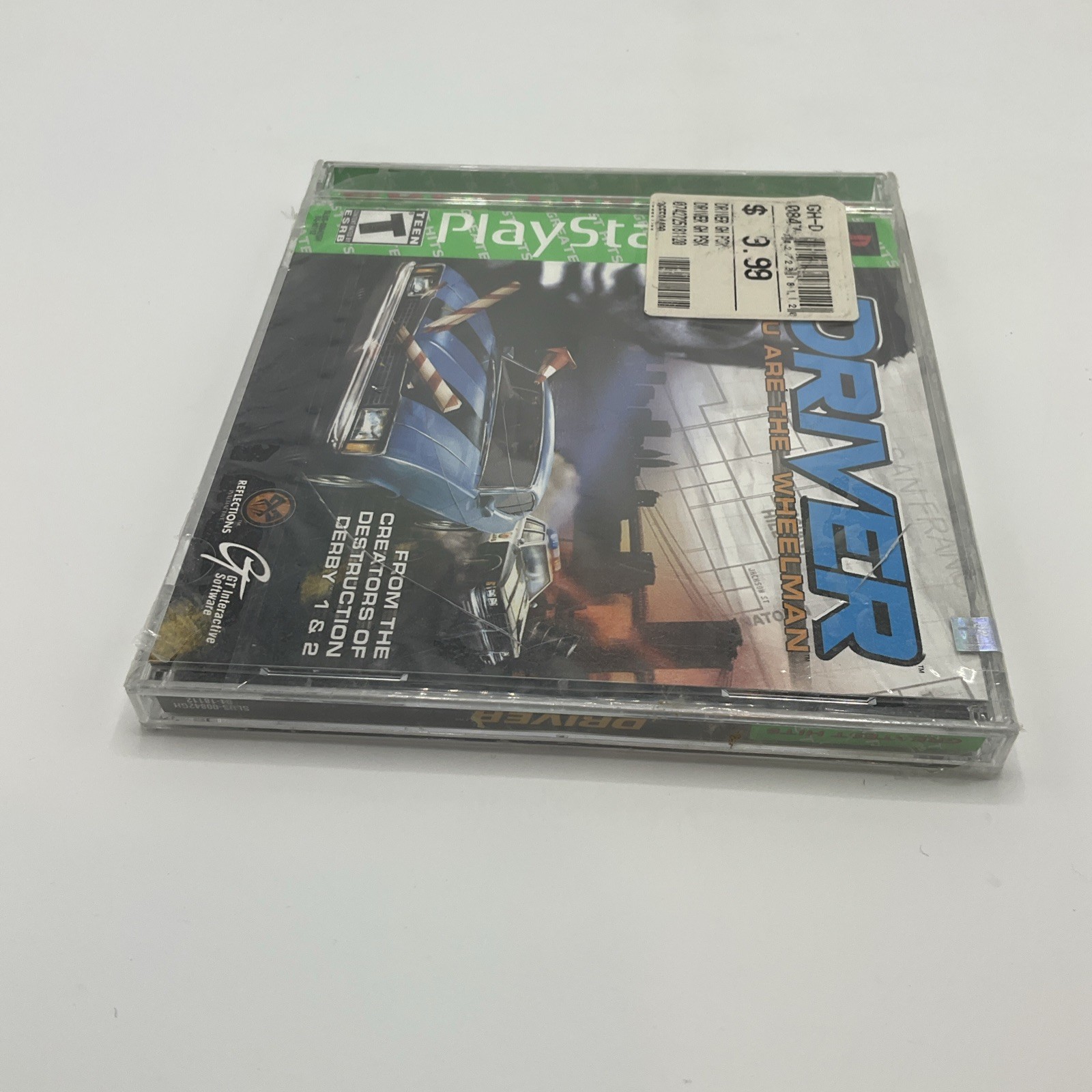 Driver (Sony PlayStation 1, 1999) Greatest Hits New Sealed Unopened