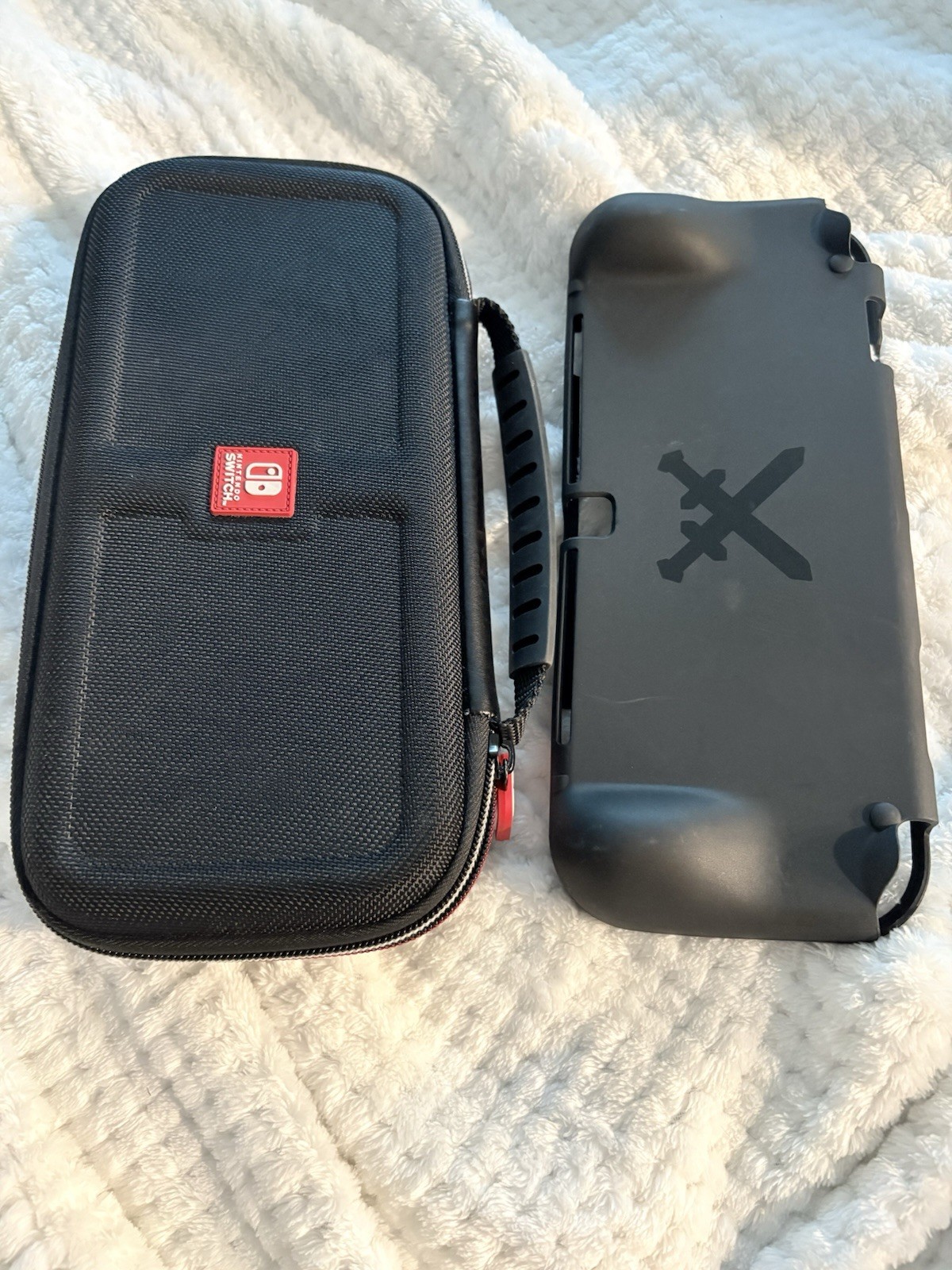 New Without Packaging Nintendo Switch Oled Carrying Case And Skin