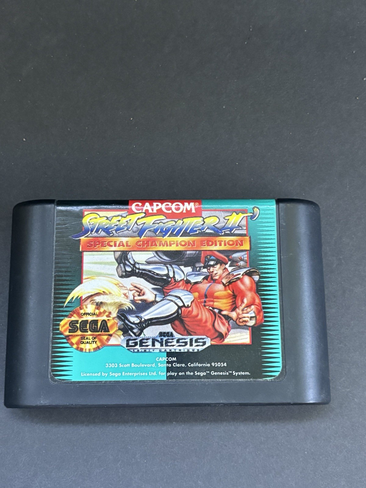 Street Fighter II 2 Special Champion Edition Sega Genesis 1993 Cartridge Only