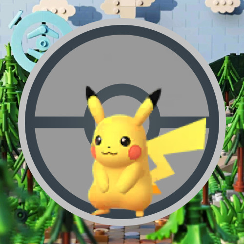 ✨NEW Shiny Pikachu (Copenhagen LEGO Stamp Rally BG) (#0025) – Pokémon GO✨