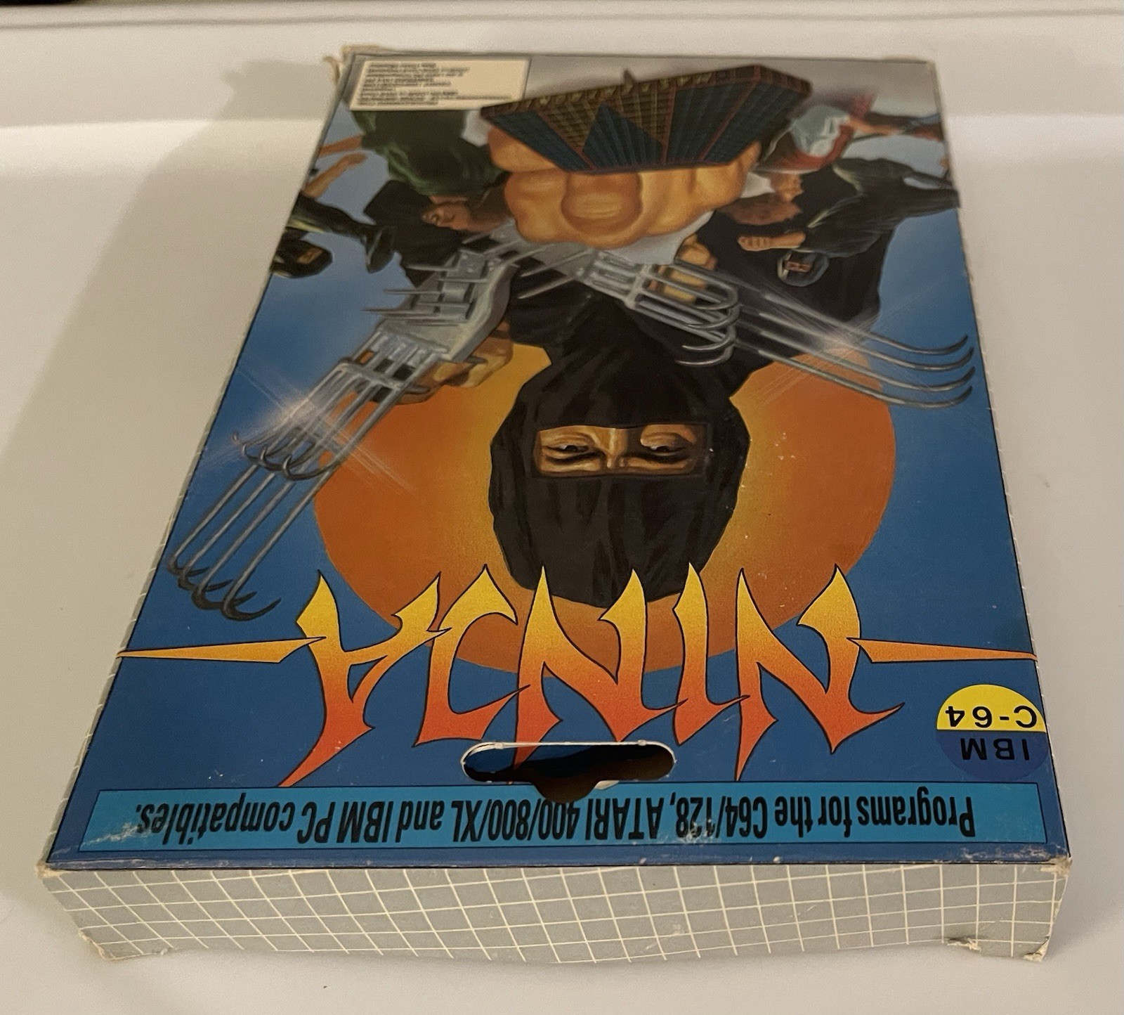 Commodore 64 Game NINJA by MasterTronic for Atari 400/800 / XL / XE / C64