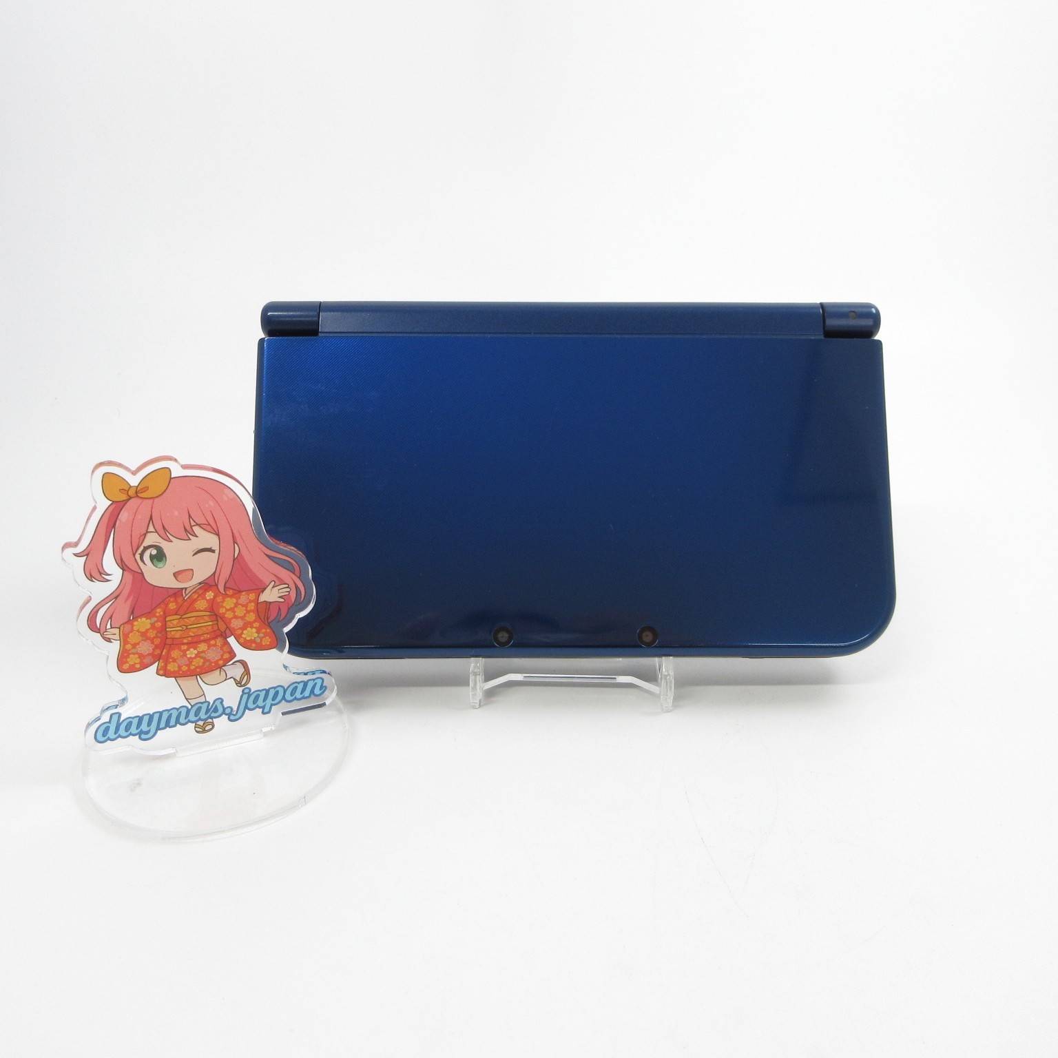 【Good】Top IPS Nintendo New 3DS LL XL Metallic Blue Console Only Japan Ver. #NET0
