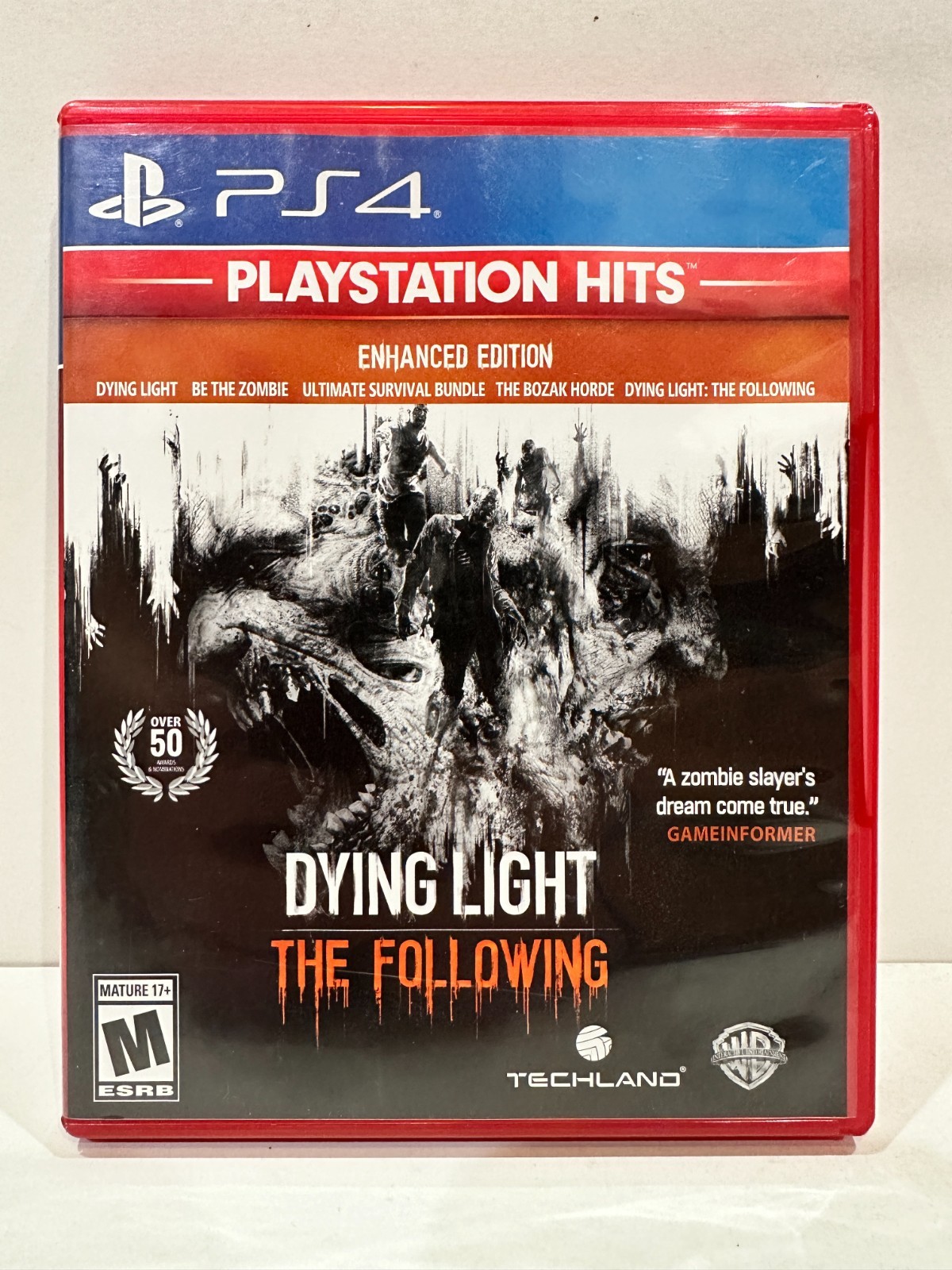Dying Light: The Following Enhanced Edition (Sony PlayStation 4,2016) PS4 TESTED