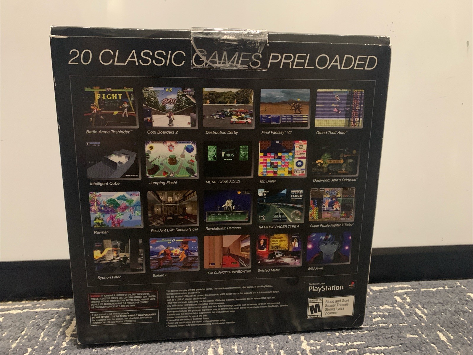 PlayStation Classic Mini Console CIB