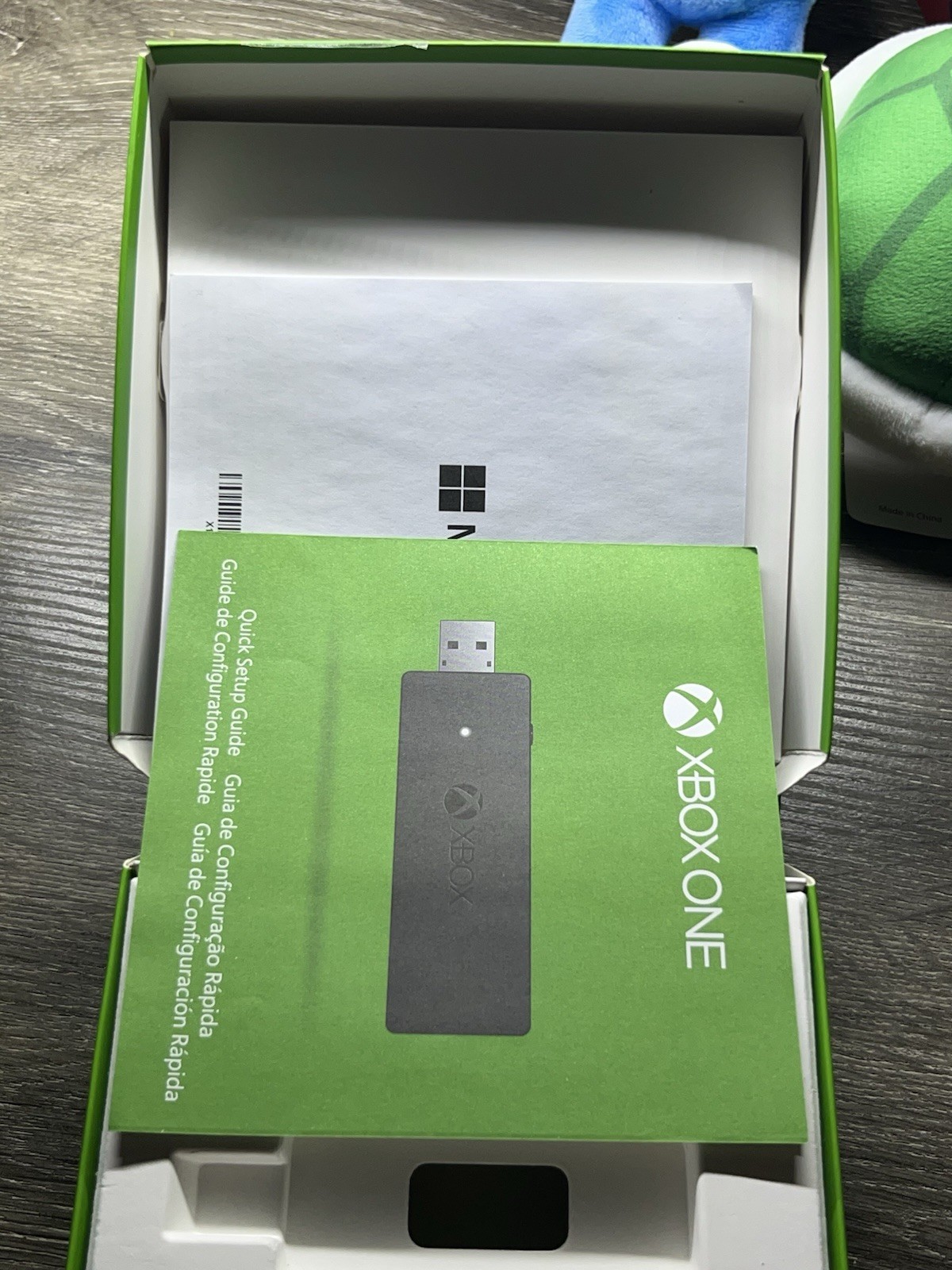 Microsoft Xbox Wireless Adapter for Windows USB Receiver Complete in Box Tested