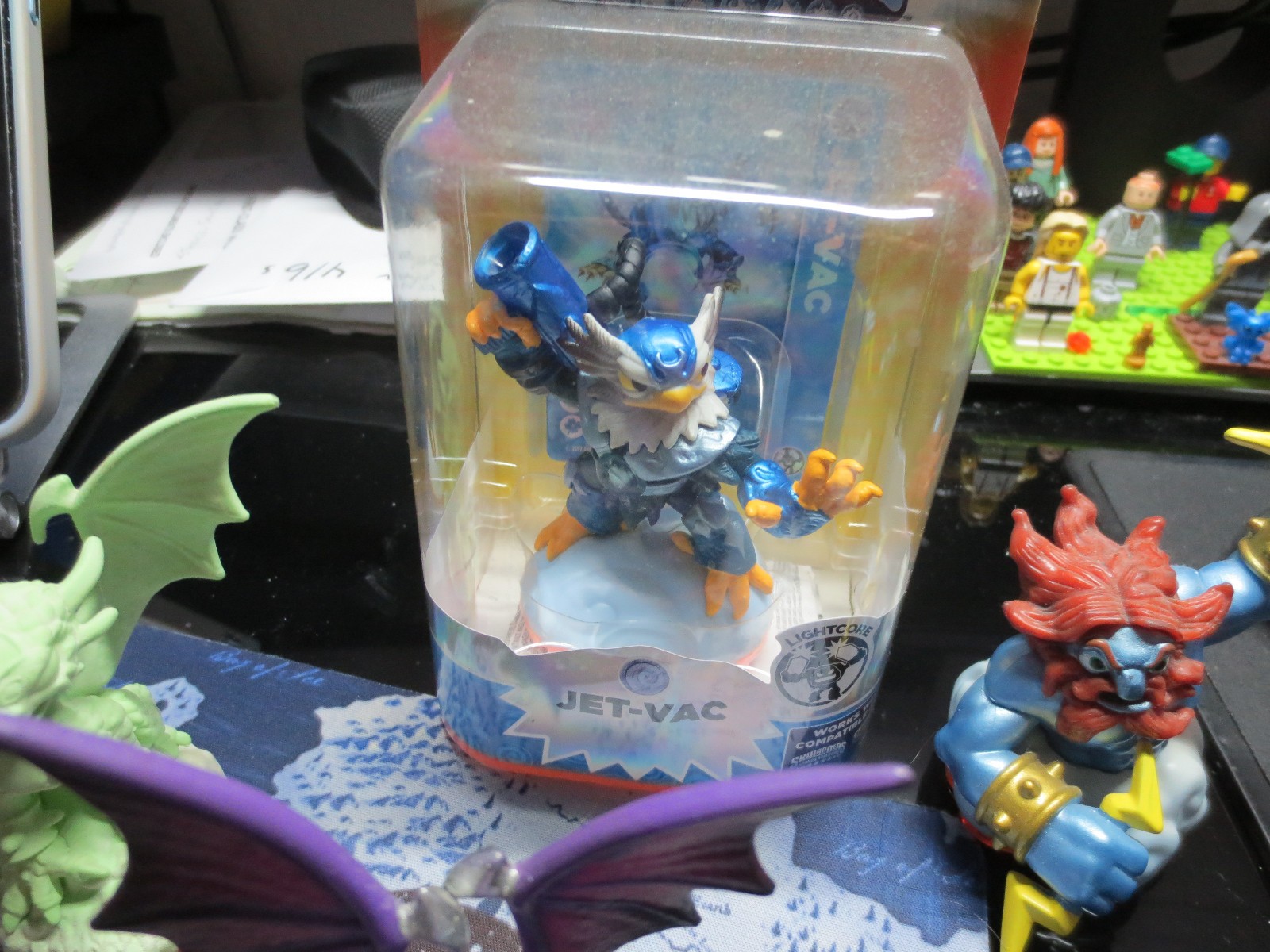 Skylanders SonicBoom And Cybder Glow in the Dark/FlashWing/MixLot