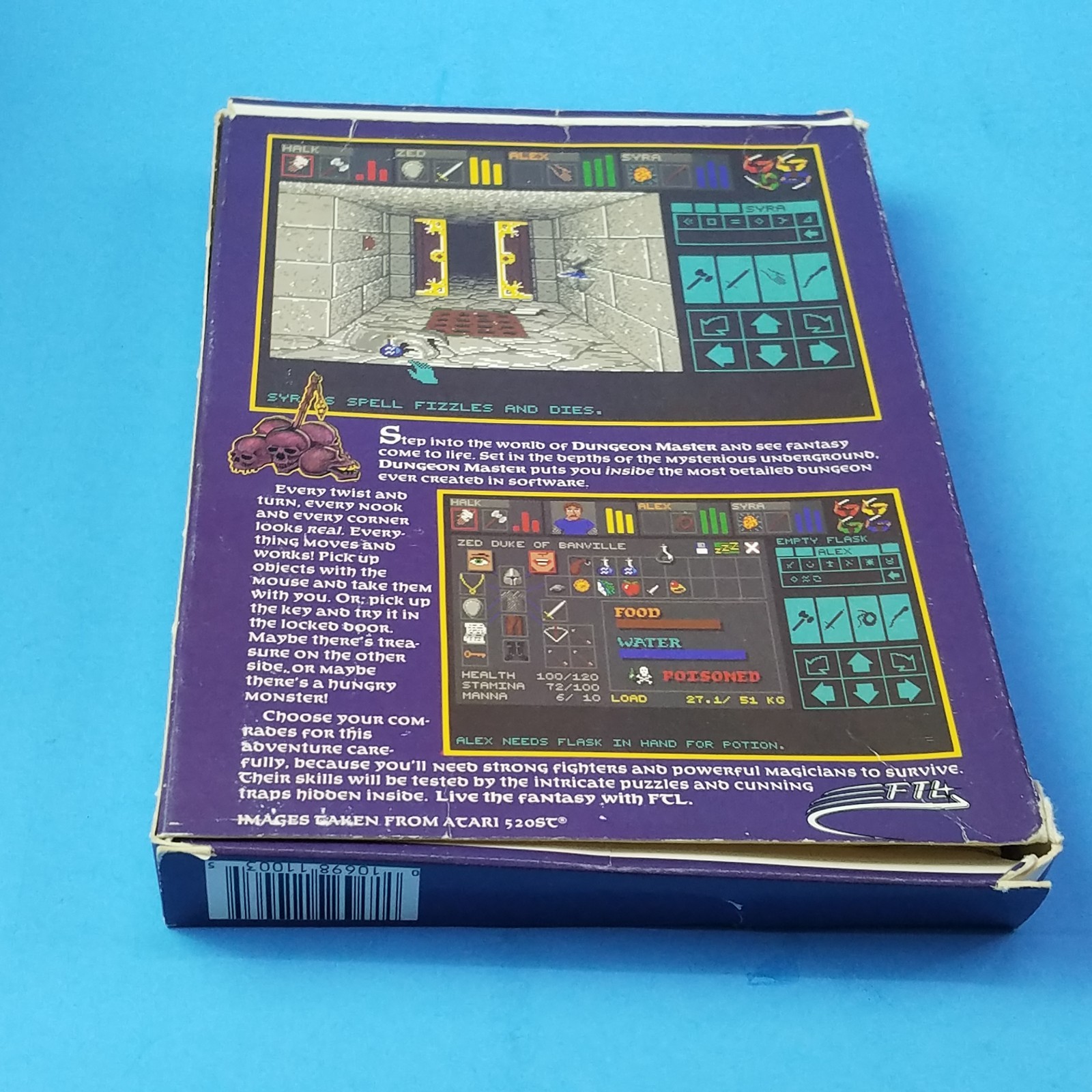 Dungeon Master Commodore Amiga