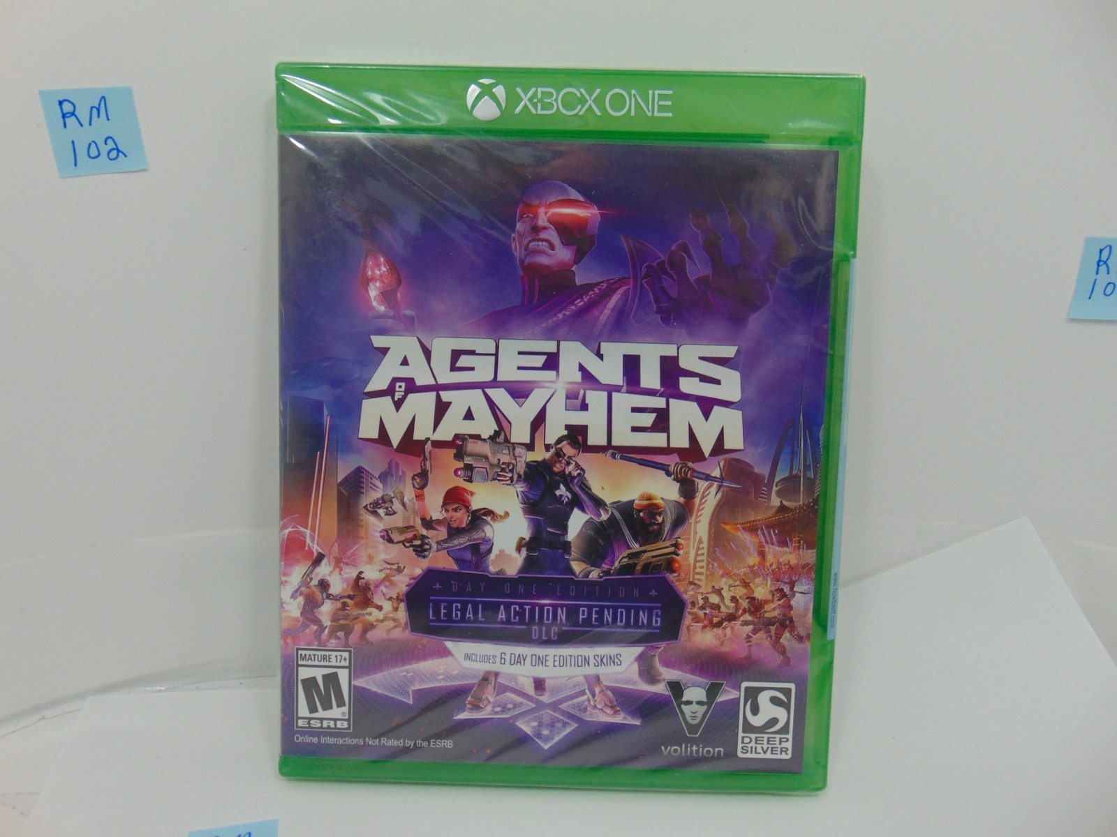 Agents of Mayhem Xbox One – with Legal Action Pending DLC BRAND NEW sealed