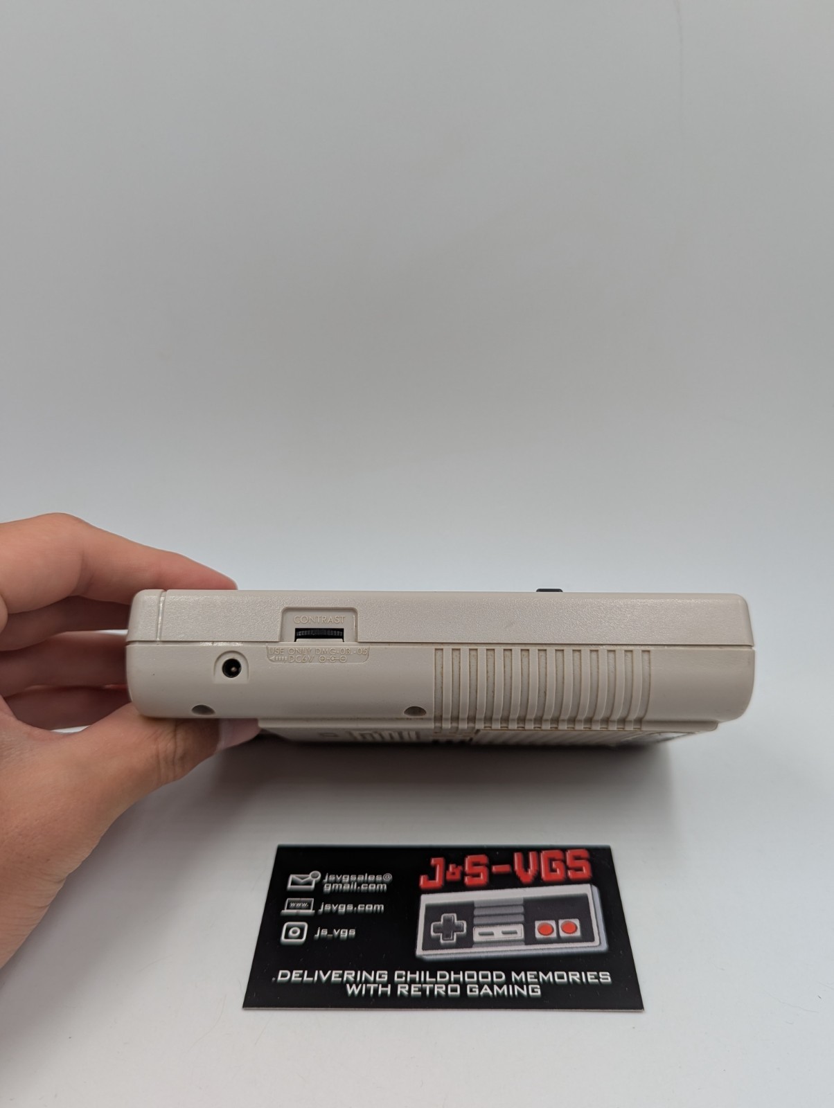Nintendo Game Boy GB Gray Screen Line Tested Working