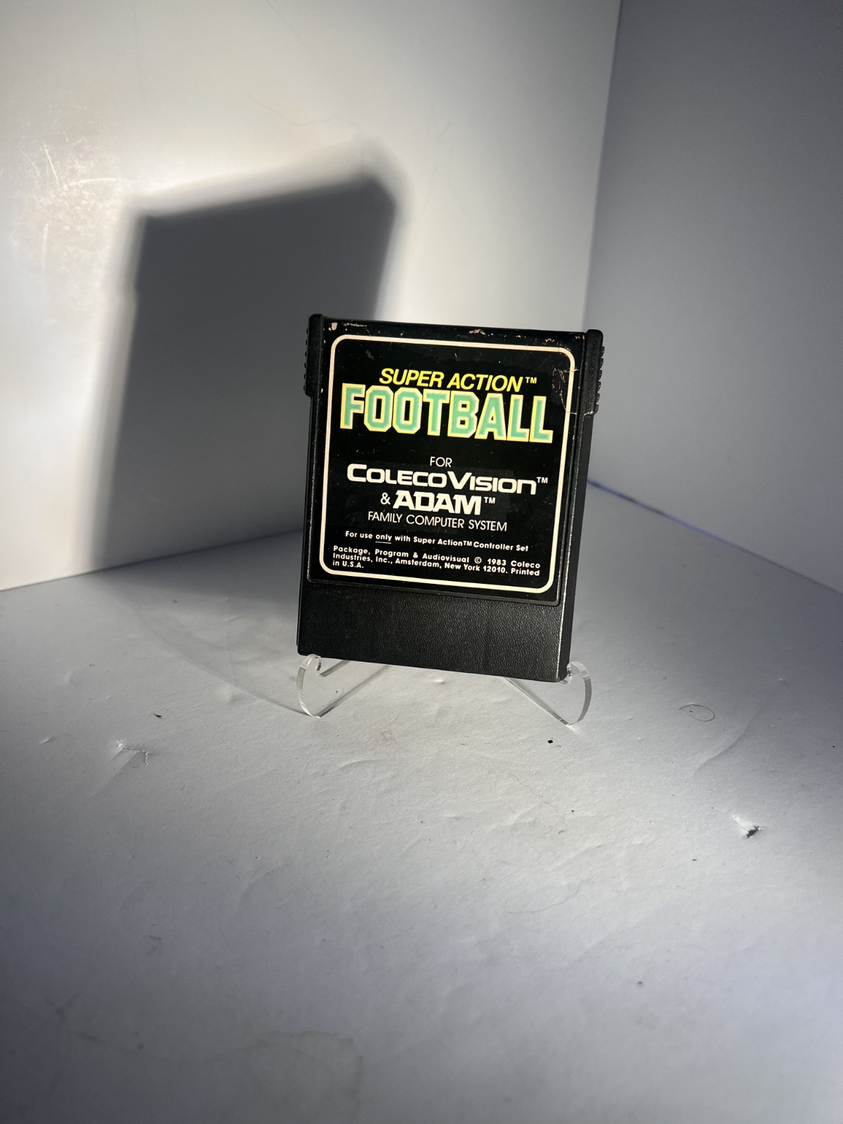 Super Action Football- Atari 2600 – Loose Cartridge – Tested