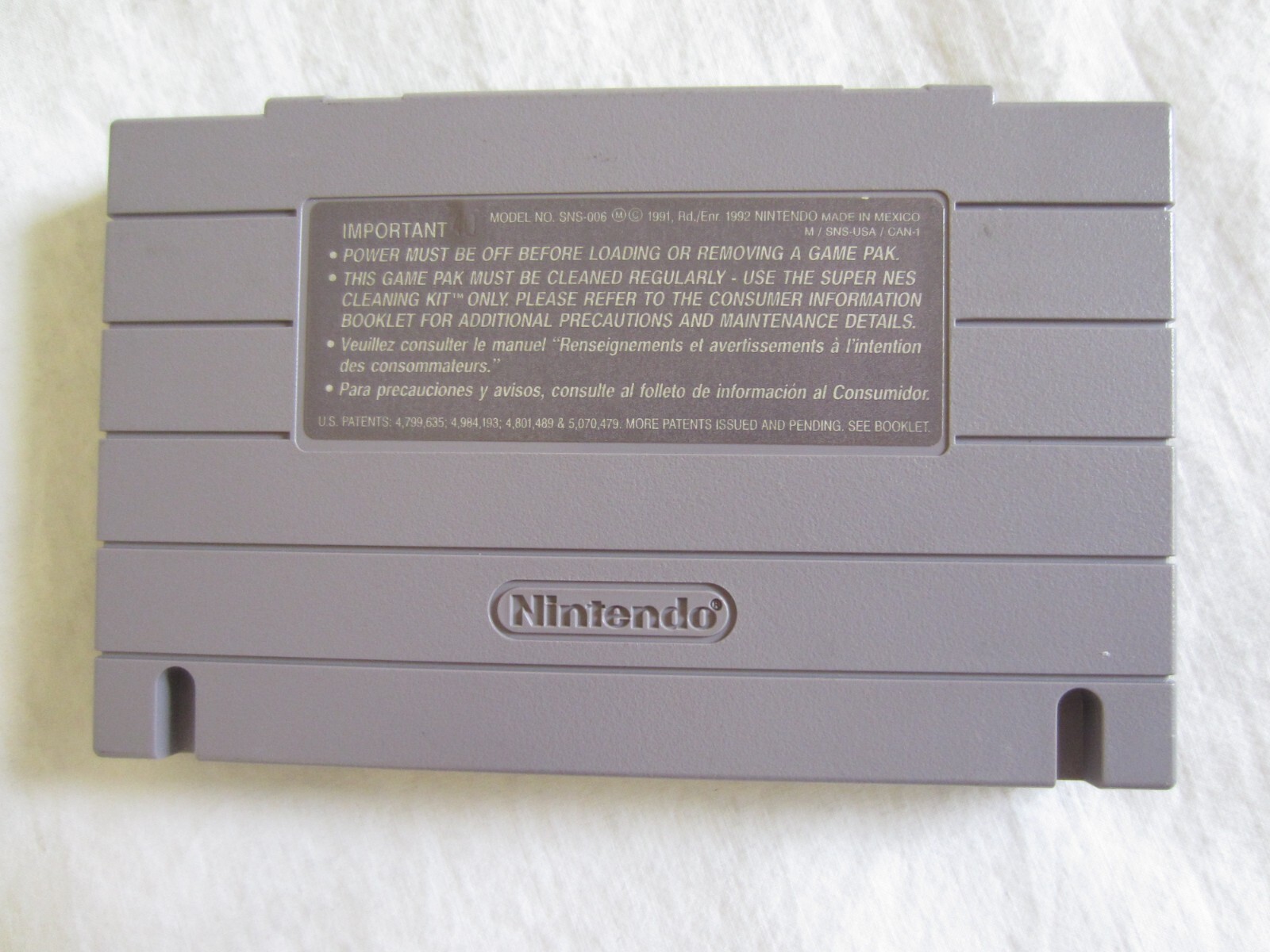 Mohawk and Headphone Jack SNES Super Nintendo CIB Complete + Phone Card RARE