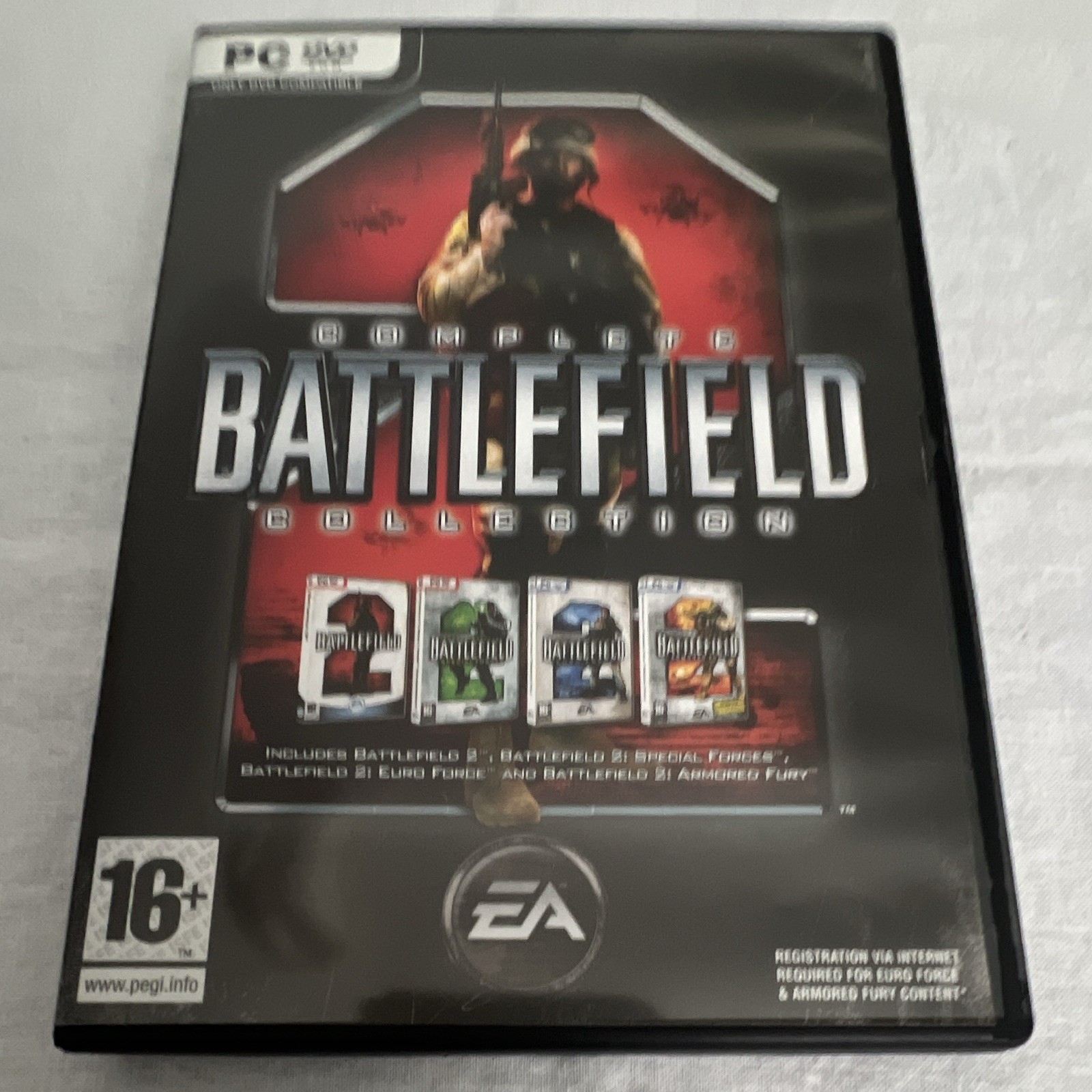 EA Battlefield 2 Complete Collection (PC DVD-ROM, 2006) PEGI 16
