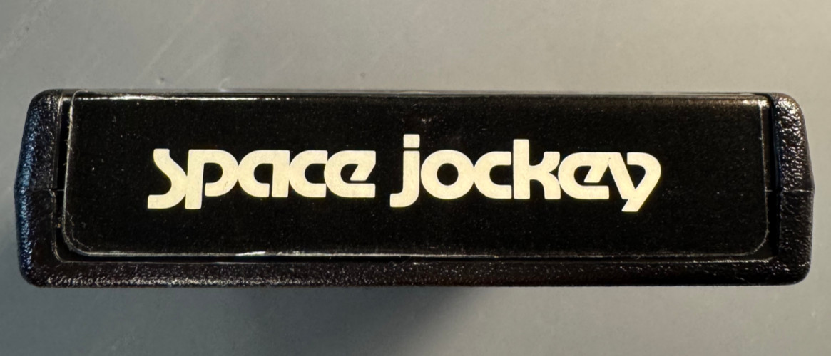 (VG) Space Jockey Atari 2600 Cartridge 1982 U.S. Games Vidtec Tested Working