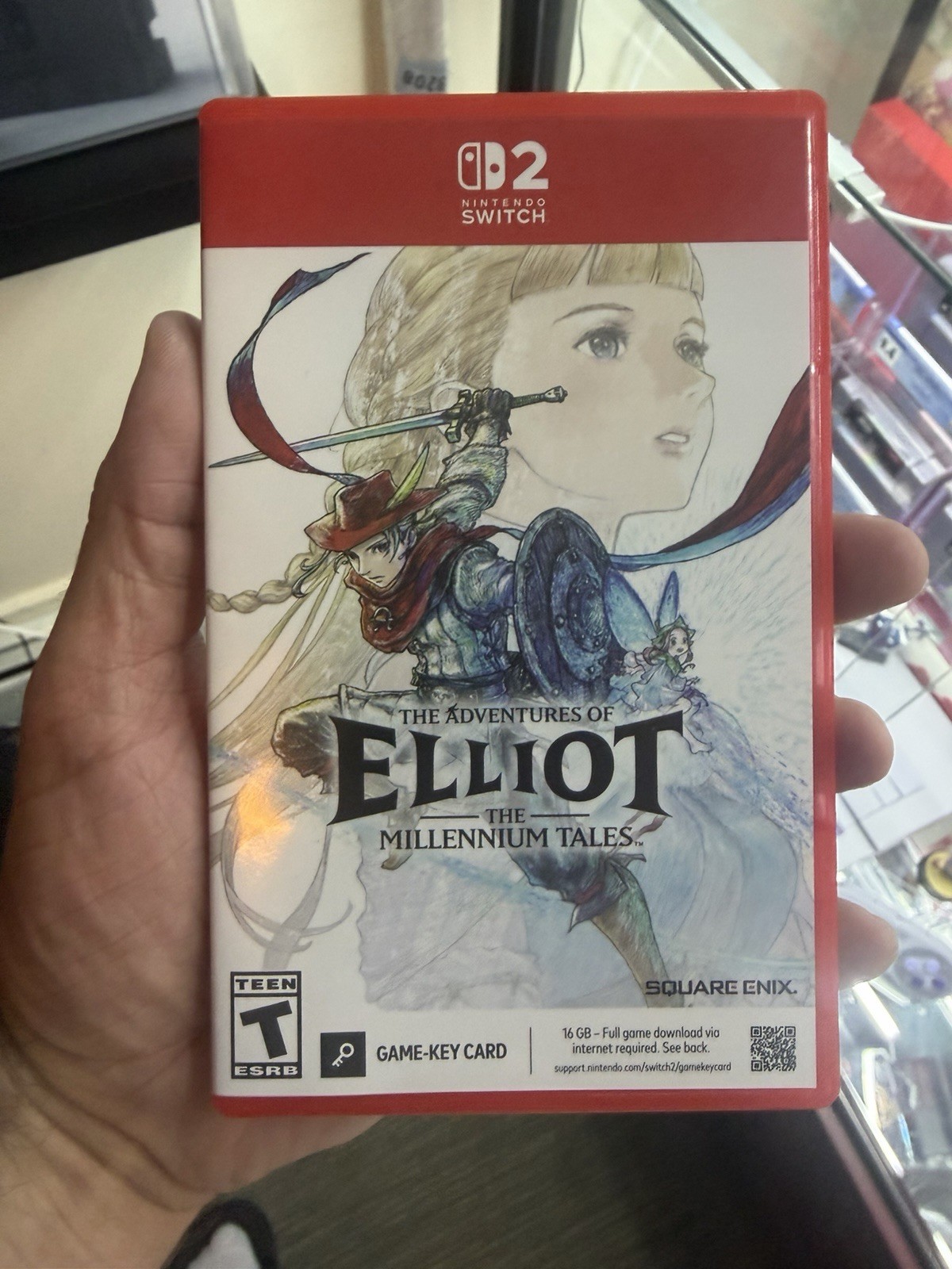 The Adventures of Elliot: The Millennium Tales CASE an POSTER ONLY (NO GAME)