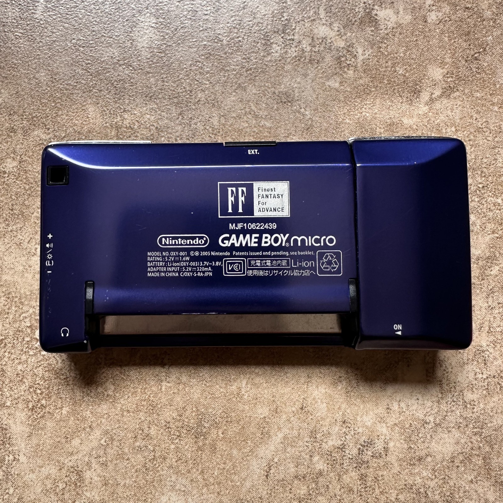 Nintendo Game Boy Micro – Limited Edition Final Fantasy IV Handheld – USED