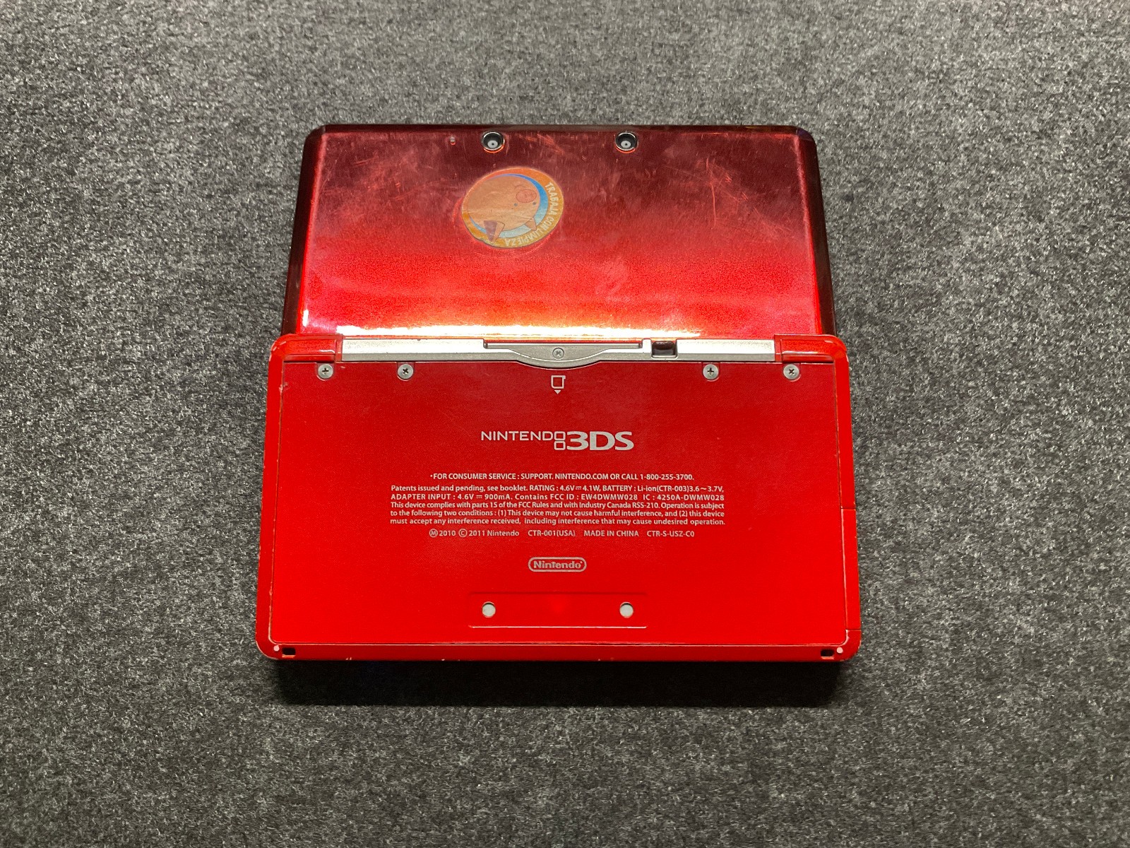 Nintendo 3DS Handheld System – Flame Red