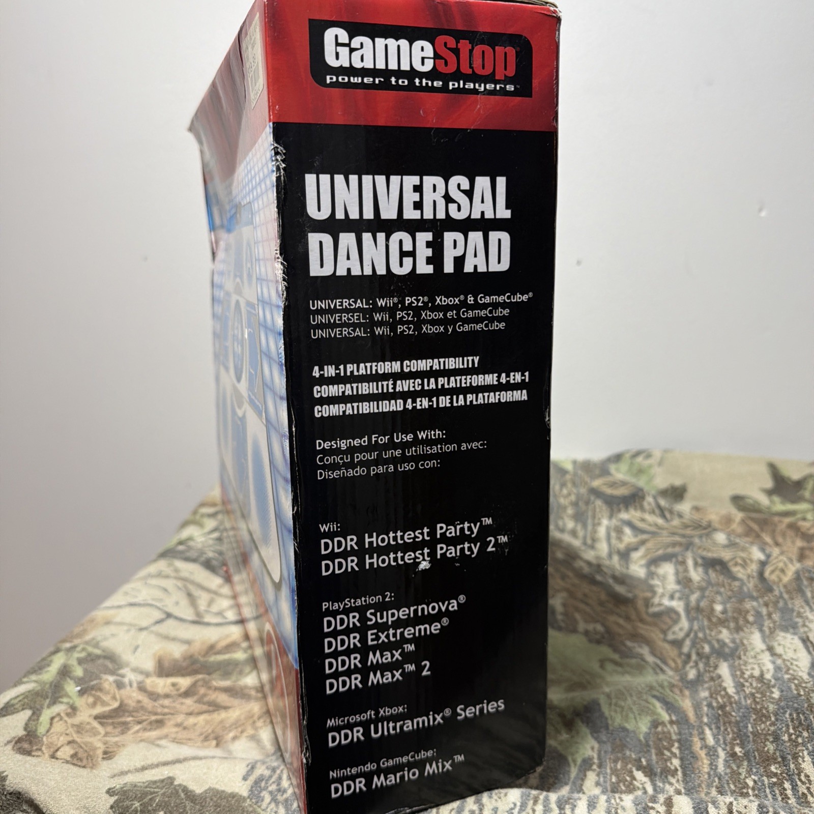 GameStop Universal Dance Pad – Wii / PS2 / Xbox / GameCube – NEW Open Box