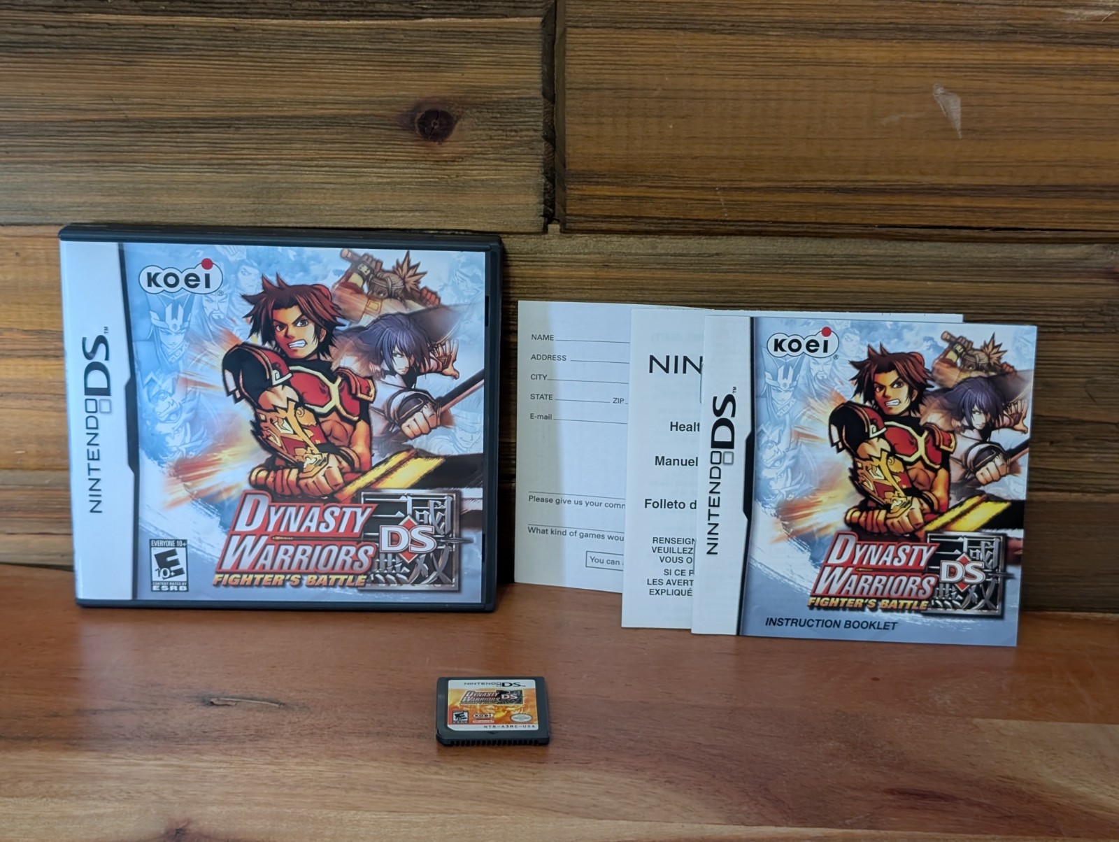 Dynasty Warriors DS: Fighter’s Battle (2007) – Nintendo DS – Complete – Tested
