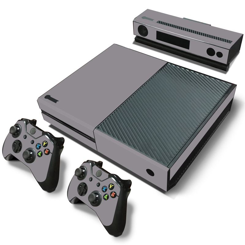 XBox One Console and Controller Skins — Grey Color Design (#211)