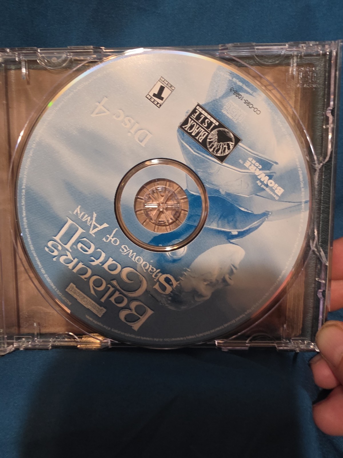 Baldur’s Gate 2 II: Shadows of Amn (PC, 2000) 4 Disc Set VG Complete Rare