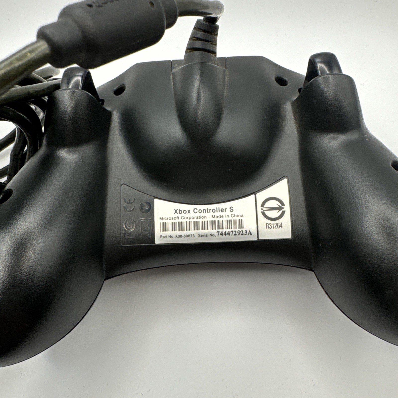 Microsoft Original Xbox Wired Controller (Type-S) – Black – X08-69873 *Read*