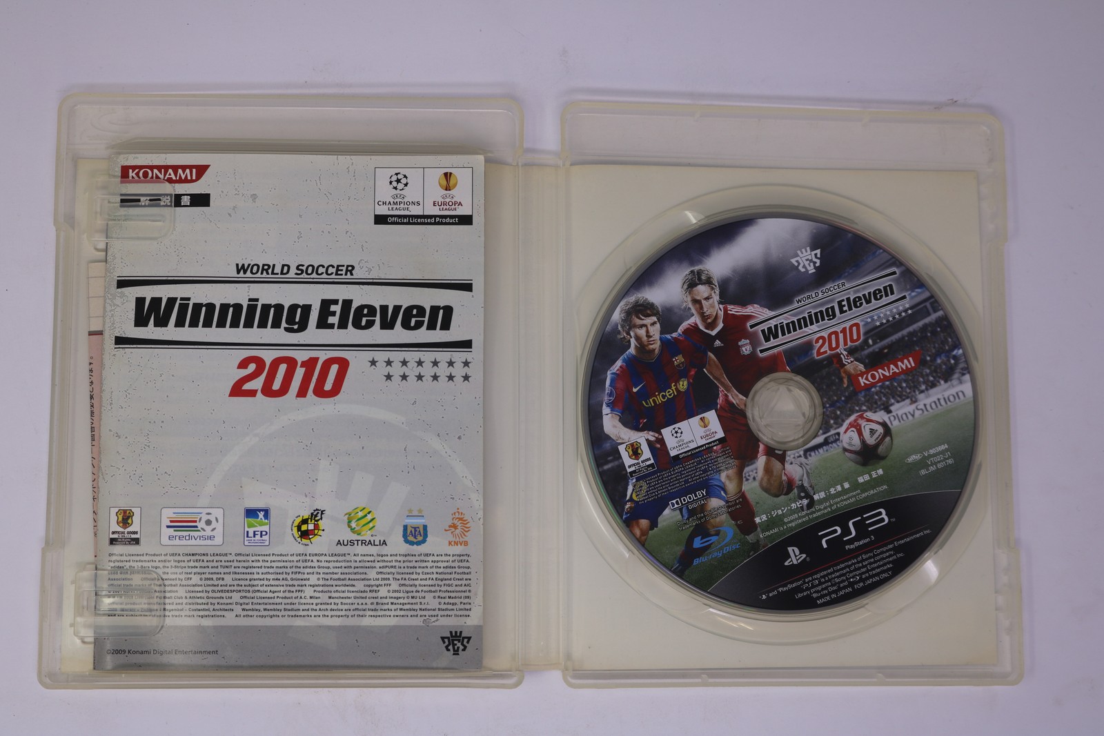 World Soccer Winning Eleven 2010 PS3 (Japan) JPN