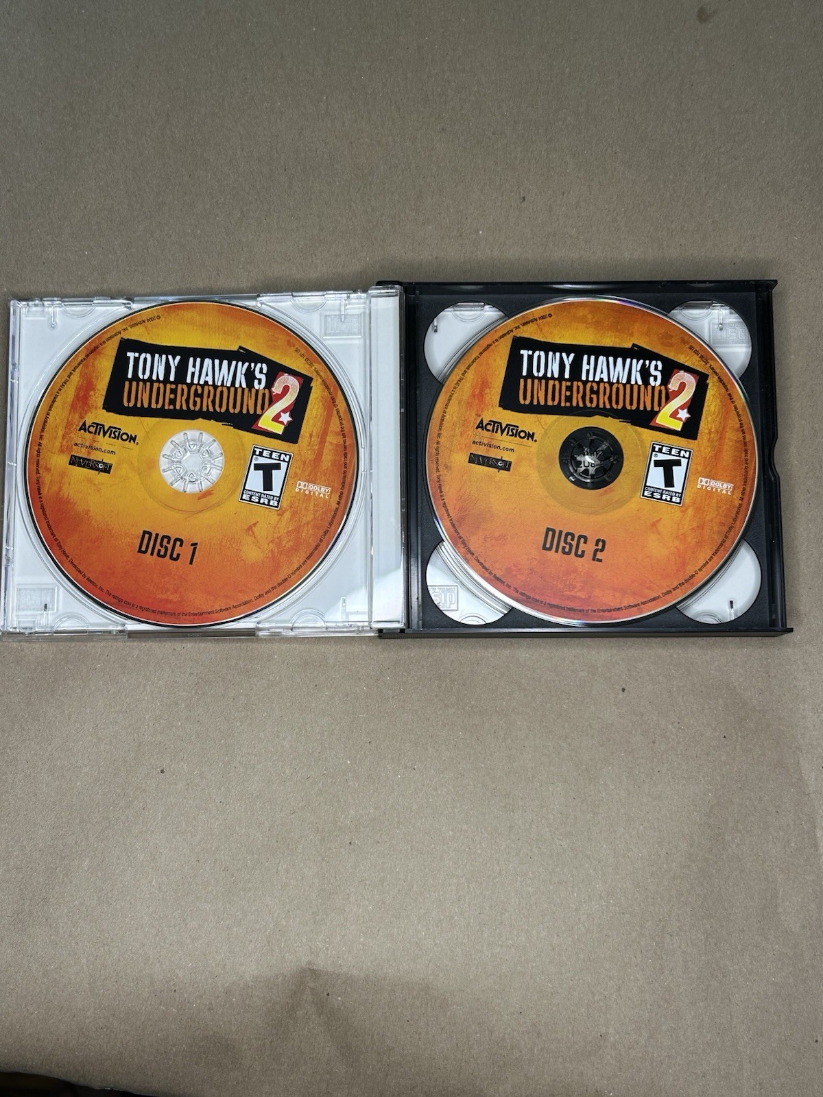 Activision Tony Hawk’s Underground 2 PC 2-Disc w/ Manual Included T 2004