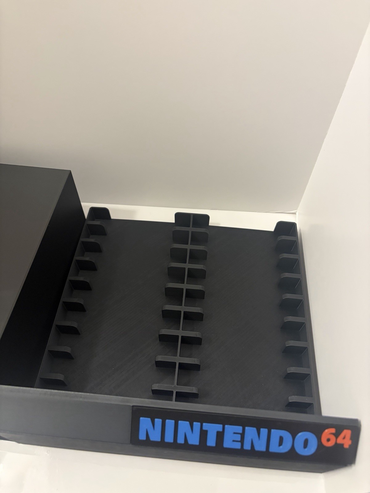 Nintendo N64 Game Storage Case 18 Cartridge Holder Case Box Drawer 3D Print.
