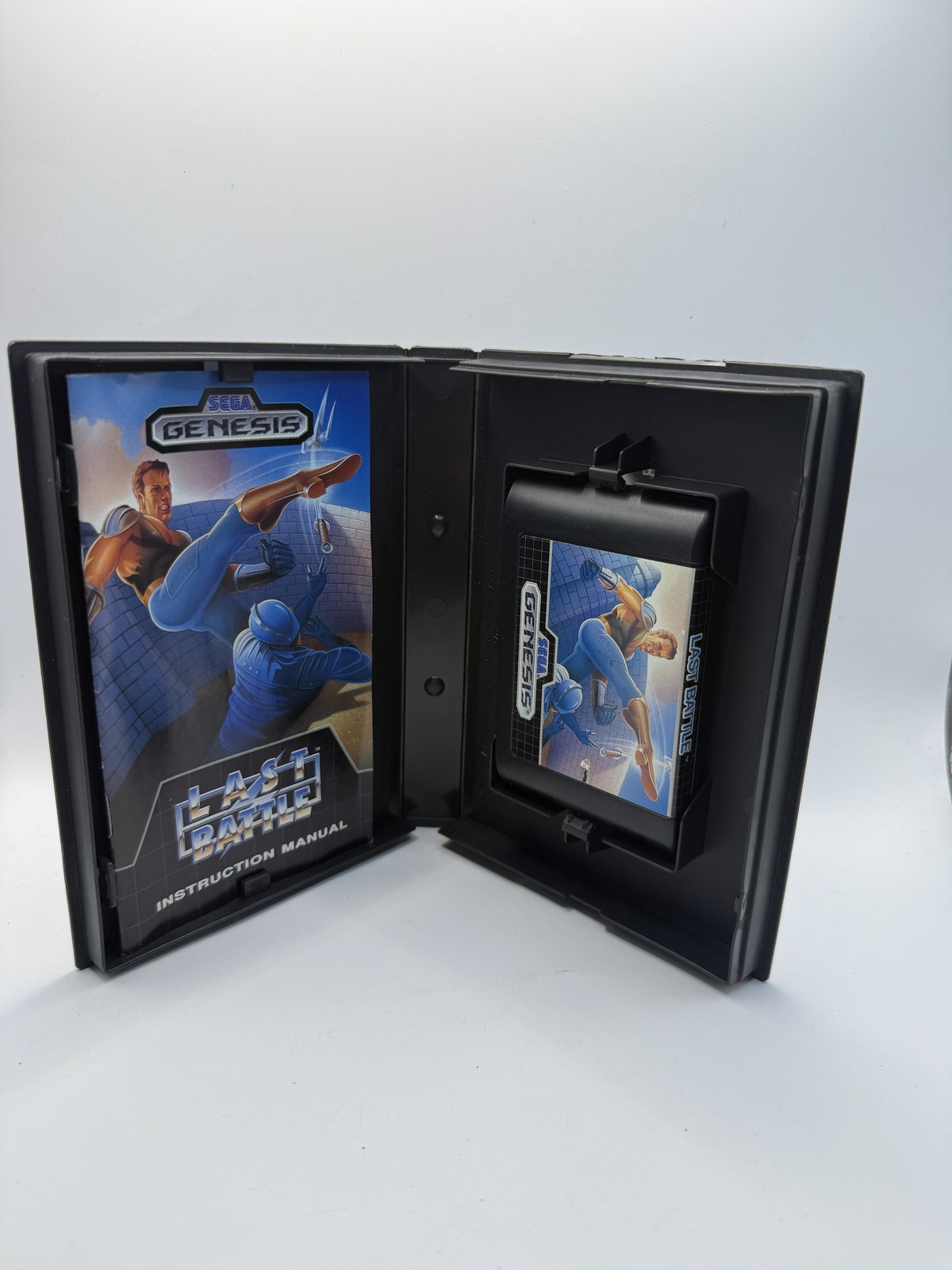 Last Battle Sega Genesis Game Complete CIB 16-Bit 1989 SEGA Action Beat ‘Em Up