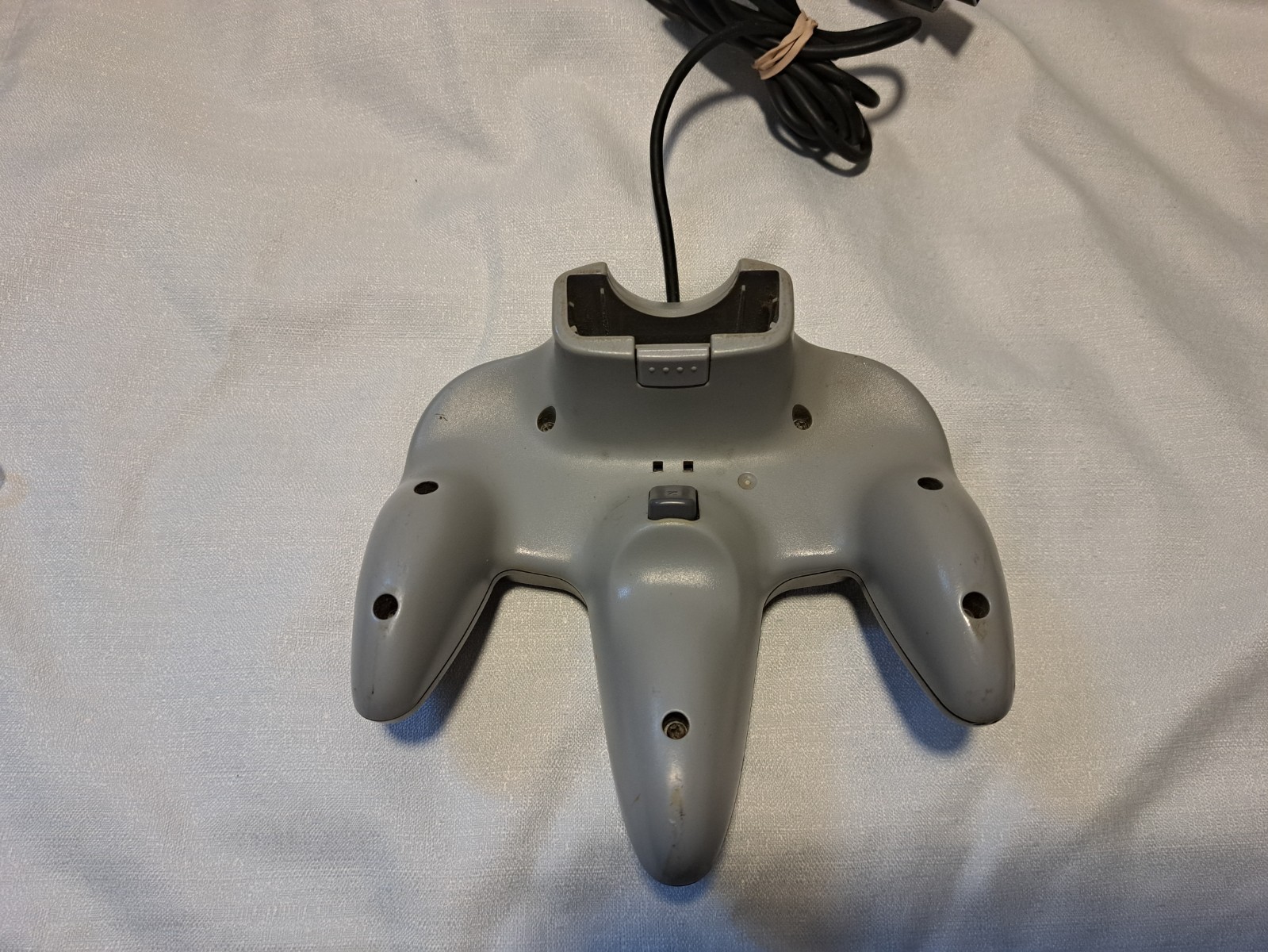 Official Nintendo 64 N64 Black/Grey Controller, Authentic, Cleaned & Tested!