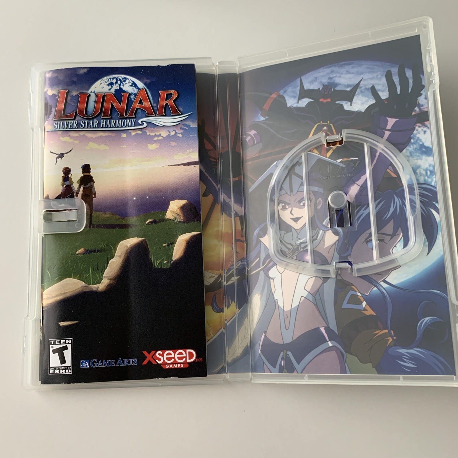 Lunar: Silver Star Harmony Premium Edition XSEED PSP Very Clean No Game