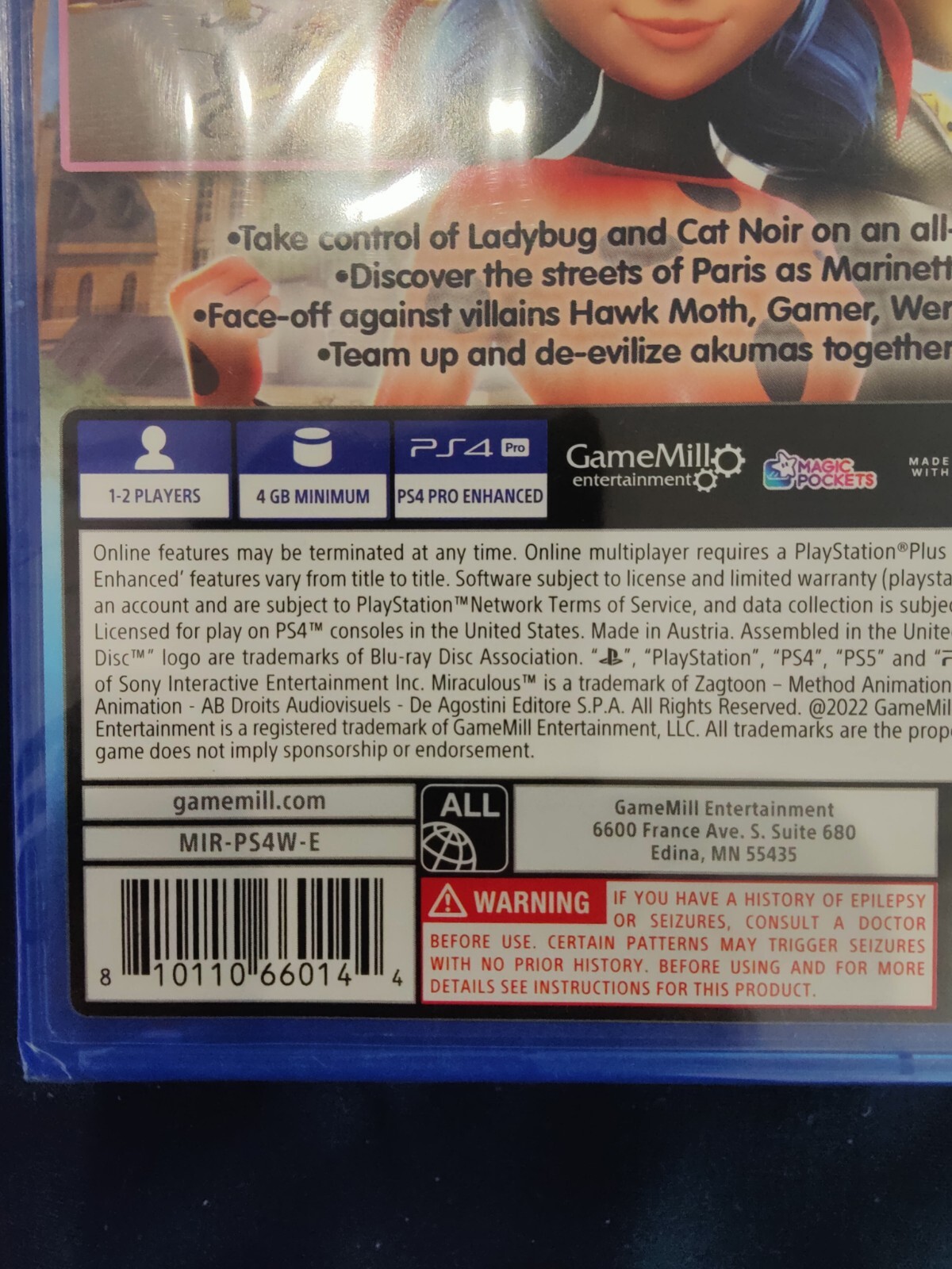 Miraculous: Rise of the Sphinx – Sony PlayStation 4 Ps5 Upgrade Available