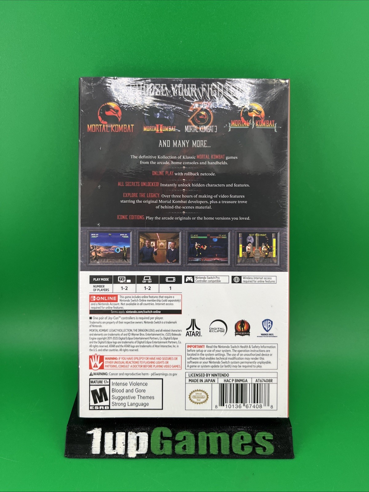 Mortal Kombat Legacy Kollection – Nintendo Switch New Factory Sealed
