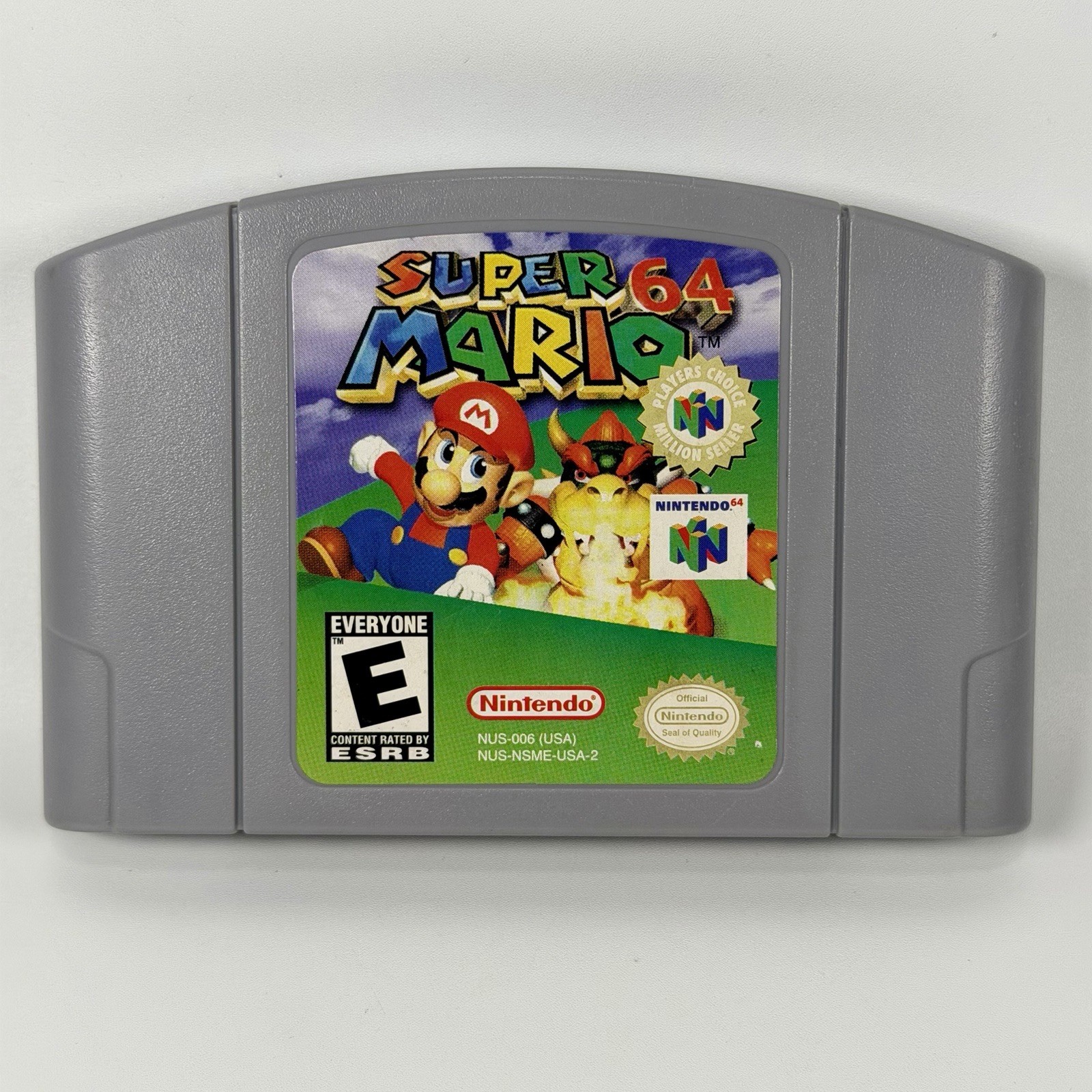 Super Mario 64 Nintendo 64 N64 Authentic W/ Players Guide Offer Flyer GP-NUS-USA
