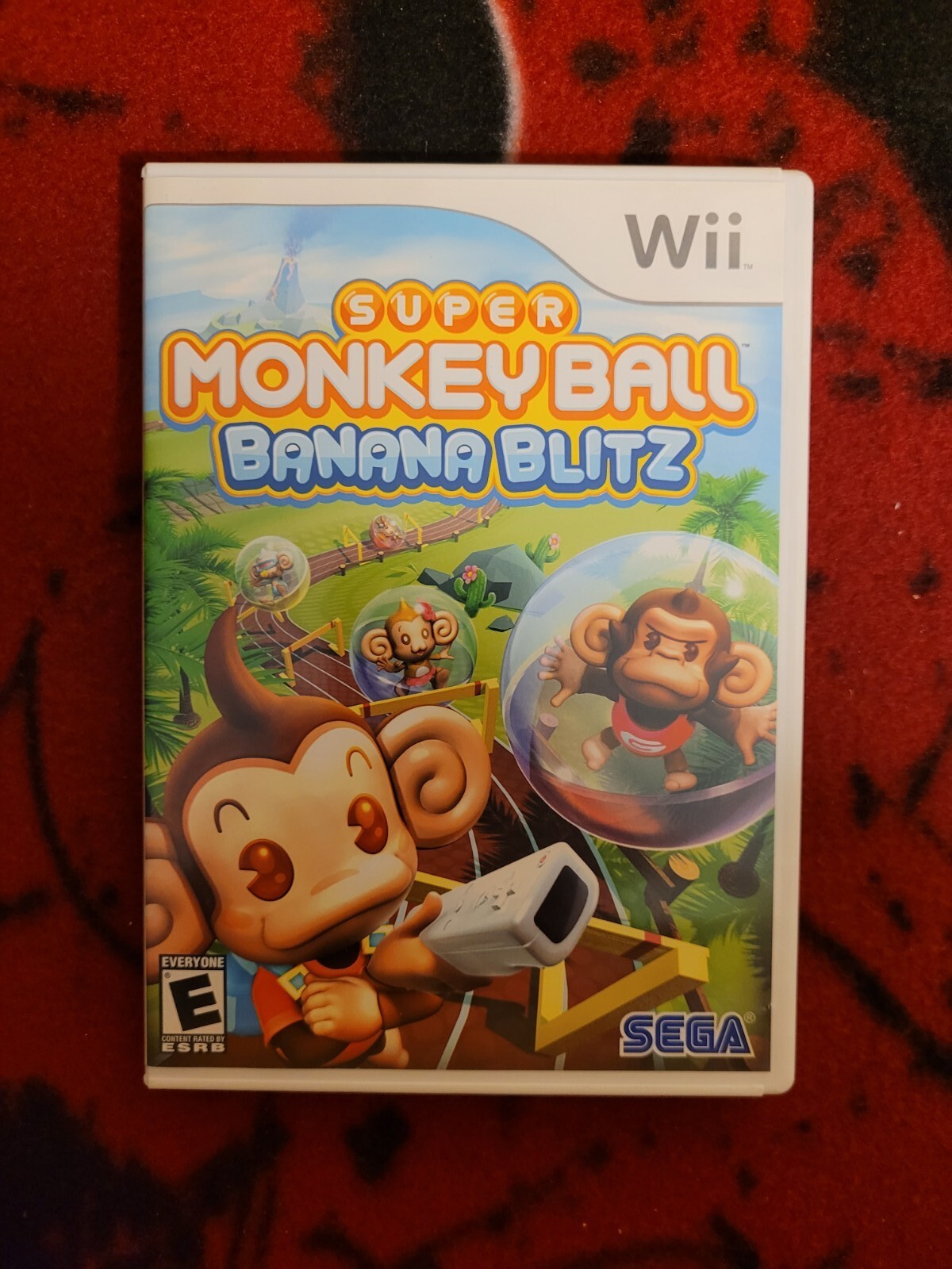 Nintendo Wii,Two Game Lot (Super Monkey Ball: Banana Blitz and Metroid: Other M)